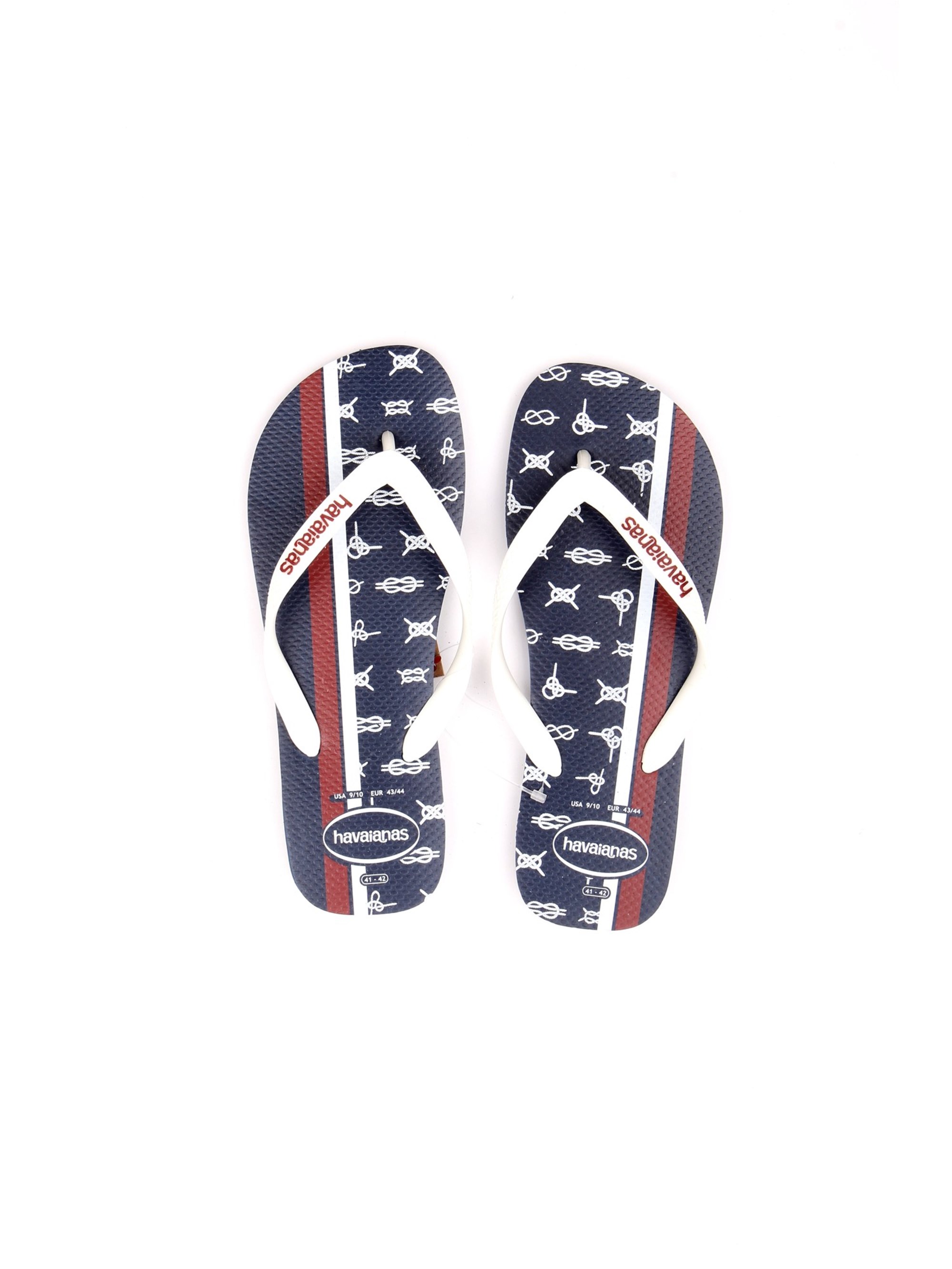 HAVAIANAS HAV TOP NAUTICAL Blue Shoes Unisex Thongs HAVAIANAS HAV TOP NAUTICAL Blue Shoes Unisex Thongs