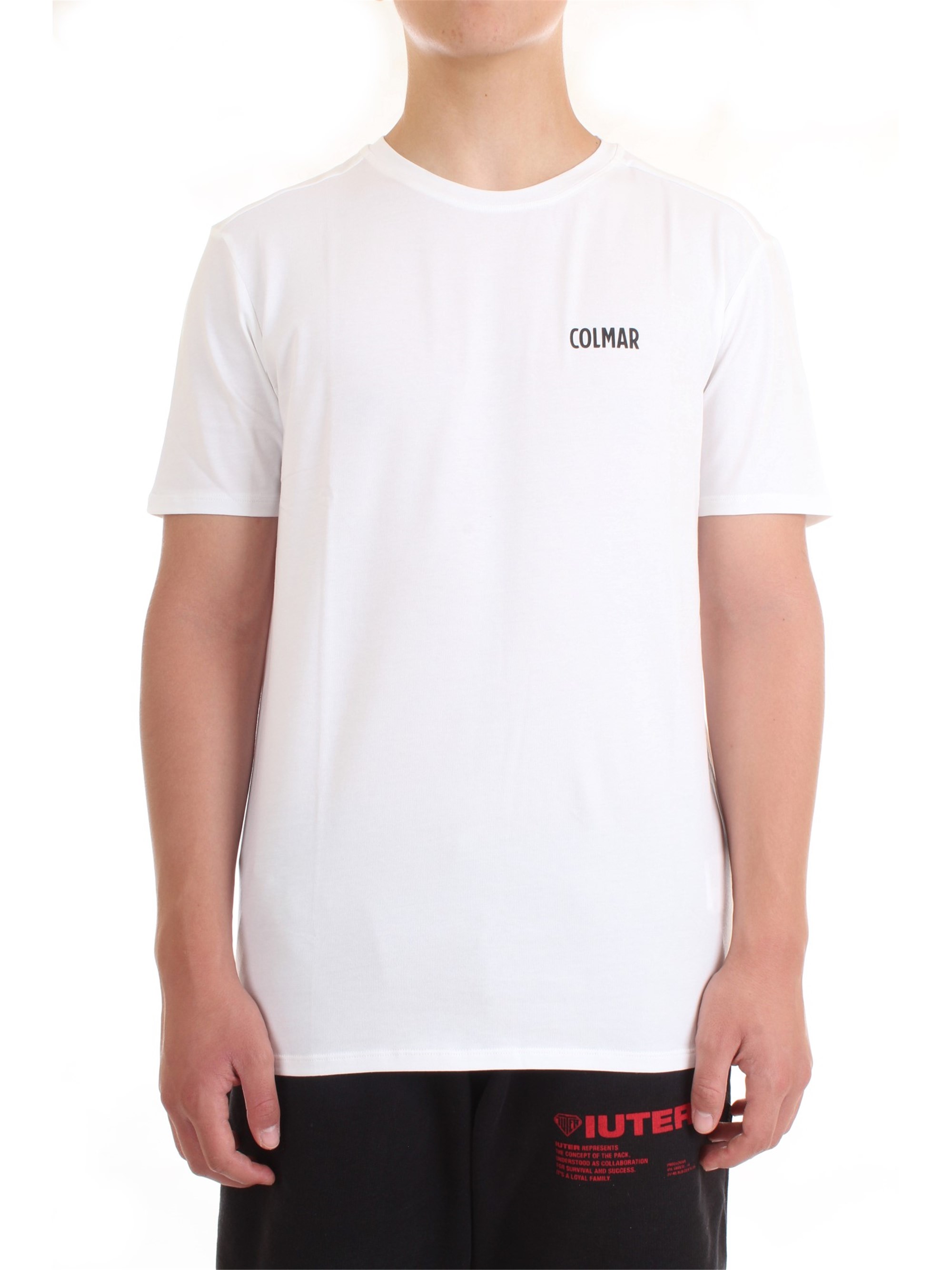 COLMAR ORIGINALS 7507 White Clothing Man T-Shirt/Polo COLMAR ORIGINALS 7507 White Clothing Man T-Shirt/Polo