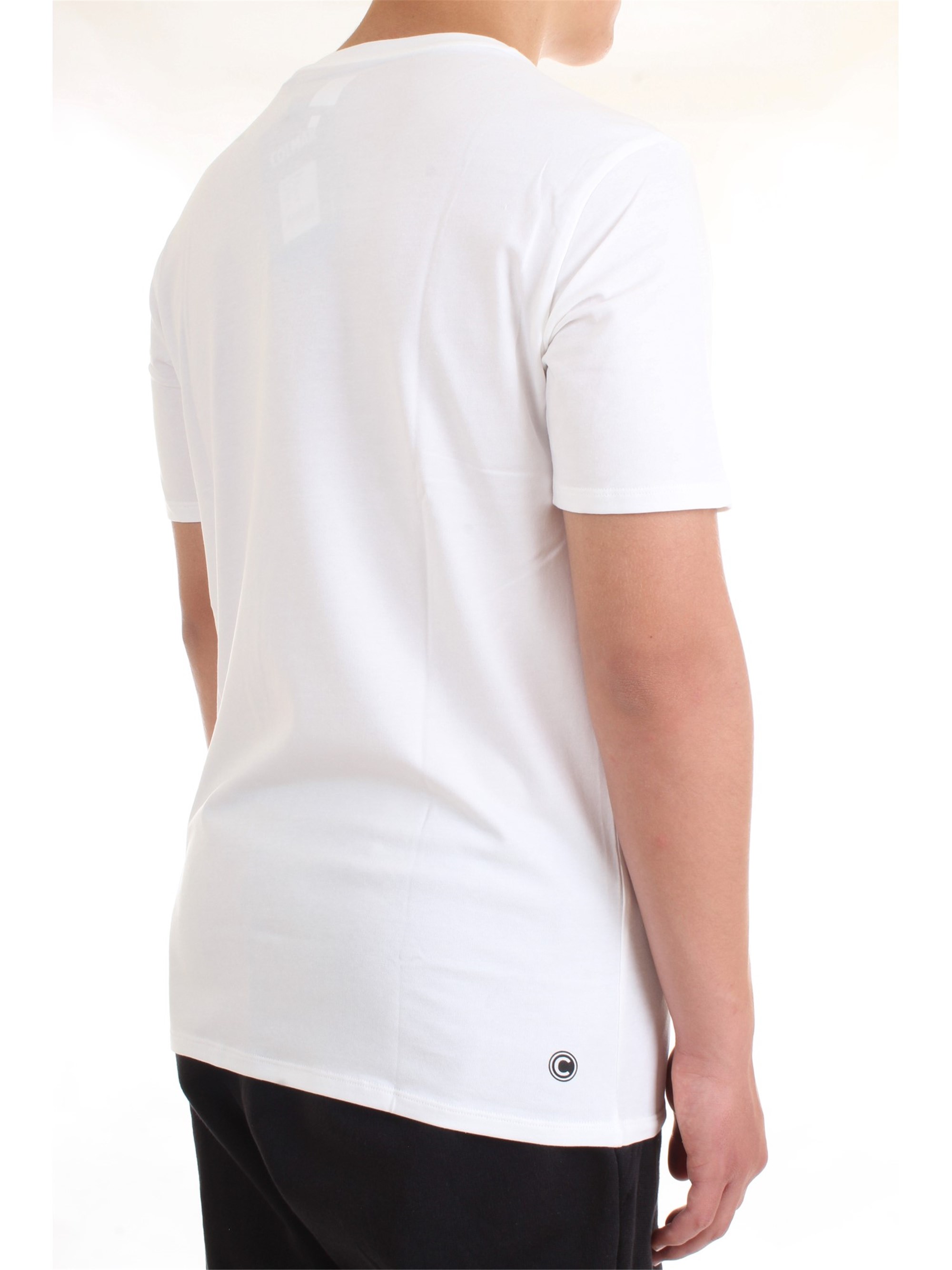 COLMAR ORIGINALS 7507 White Clothing Man T-Shirt/Polo COLMAR ORIGINALS 7507 White Clothing Man T-Shirt/Polo