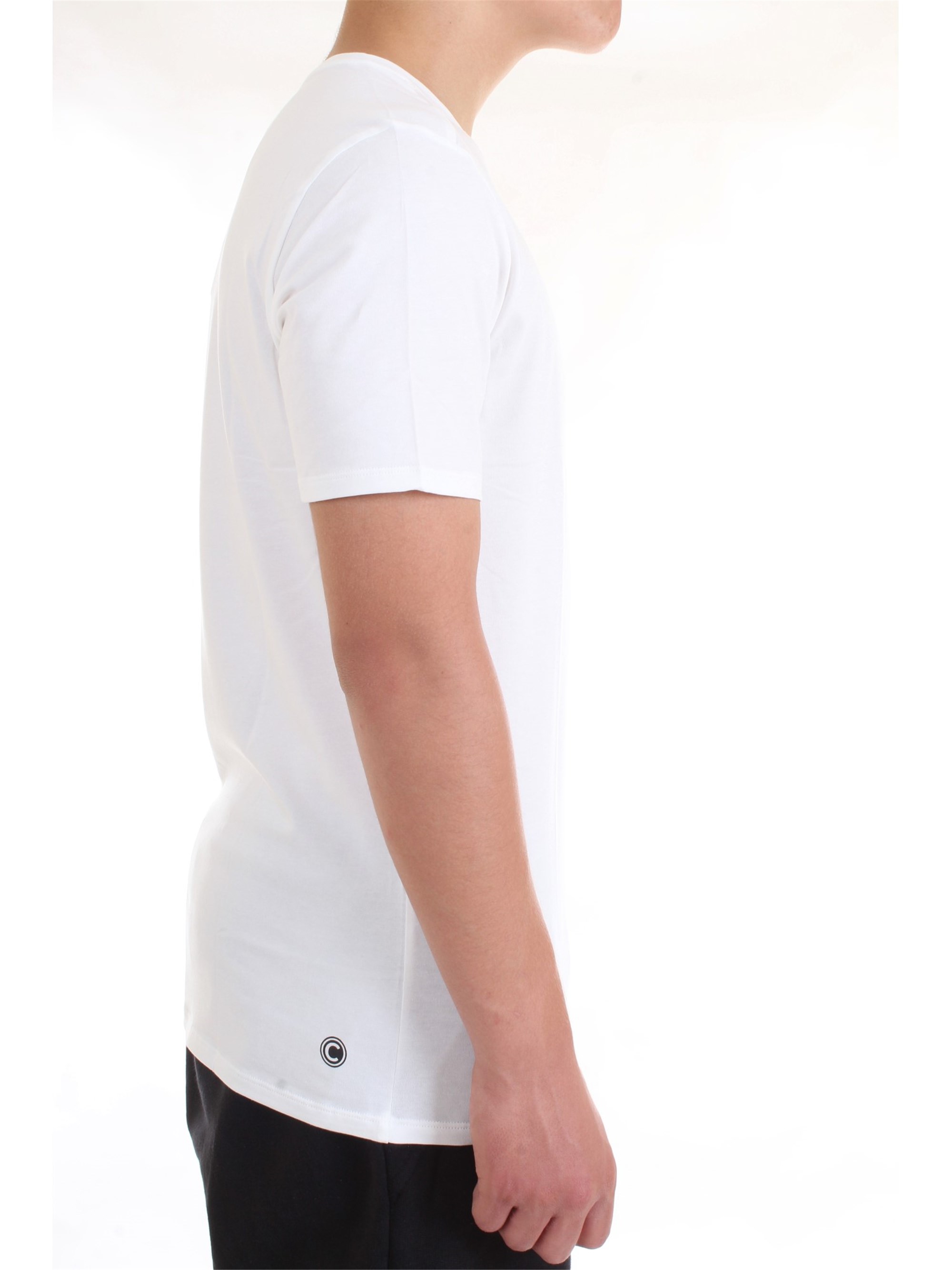 COLMAR ORIGINALS 7507 White Clothing Man T-Shirt/Polo COLMAR ORIGINALS 7507 White Clothing Man T-Shirt/Polo