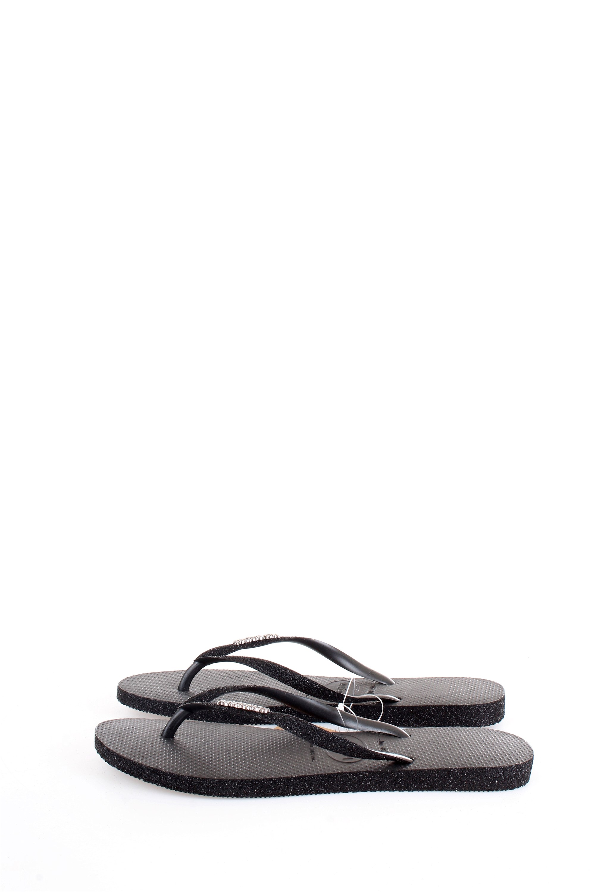 HAVAIANAS HAV SLIM SPARKLE FC Black Shoes Woman Thongs HAVAIANAS HAV SLIM SPARKLE FC Black Shoes Woman Thongs