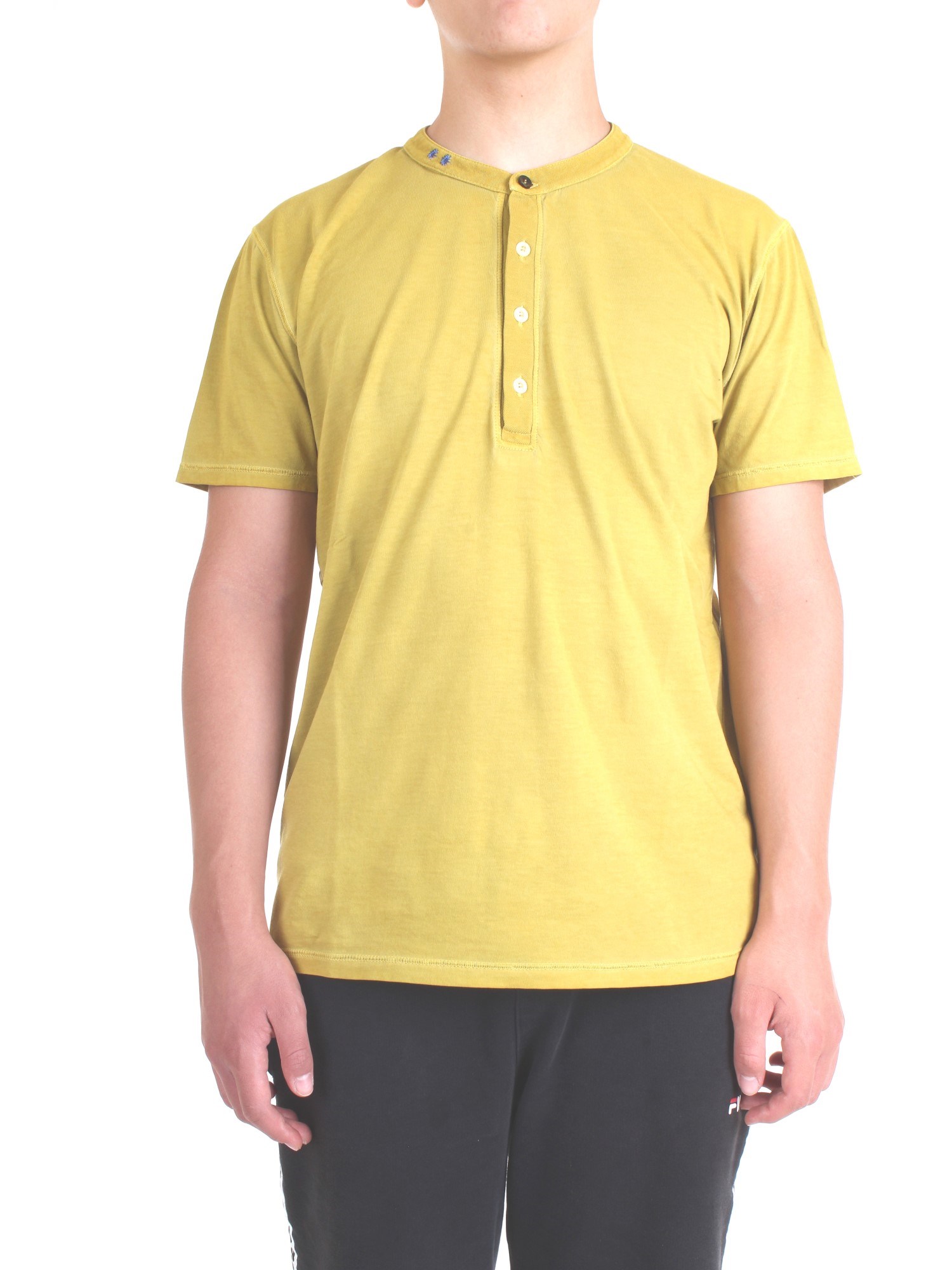 DIKTAT DK77162 Yellow Clothing Man T-Shirt/Polo DIKTAT DK77162 Yellow Clothing Man T-Shirt/Polo
