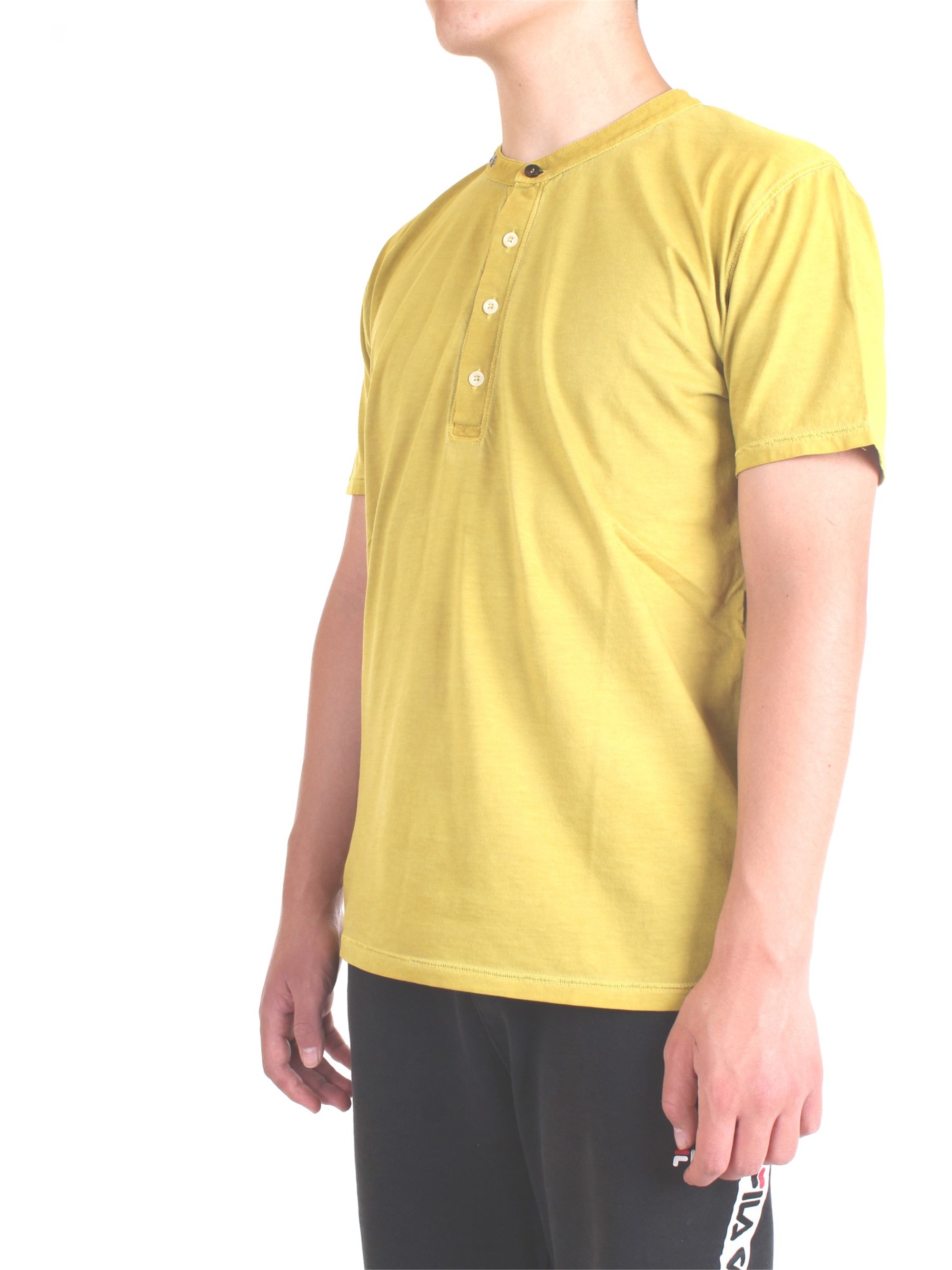 DIKTAT DK77162 Yellow Clothing Man T-Shirt/Polo DIKTAT DK77162 Yellow Clothing Man T-Shirt/Polo