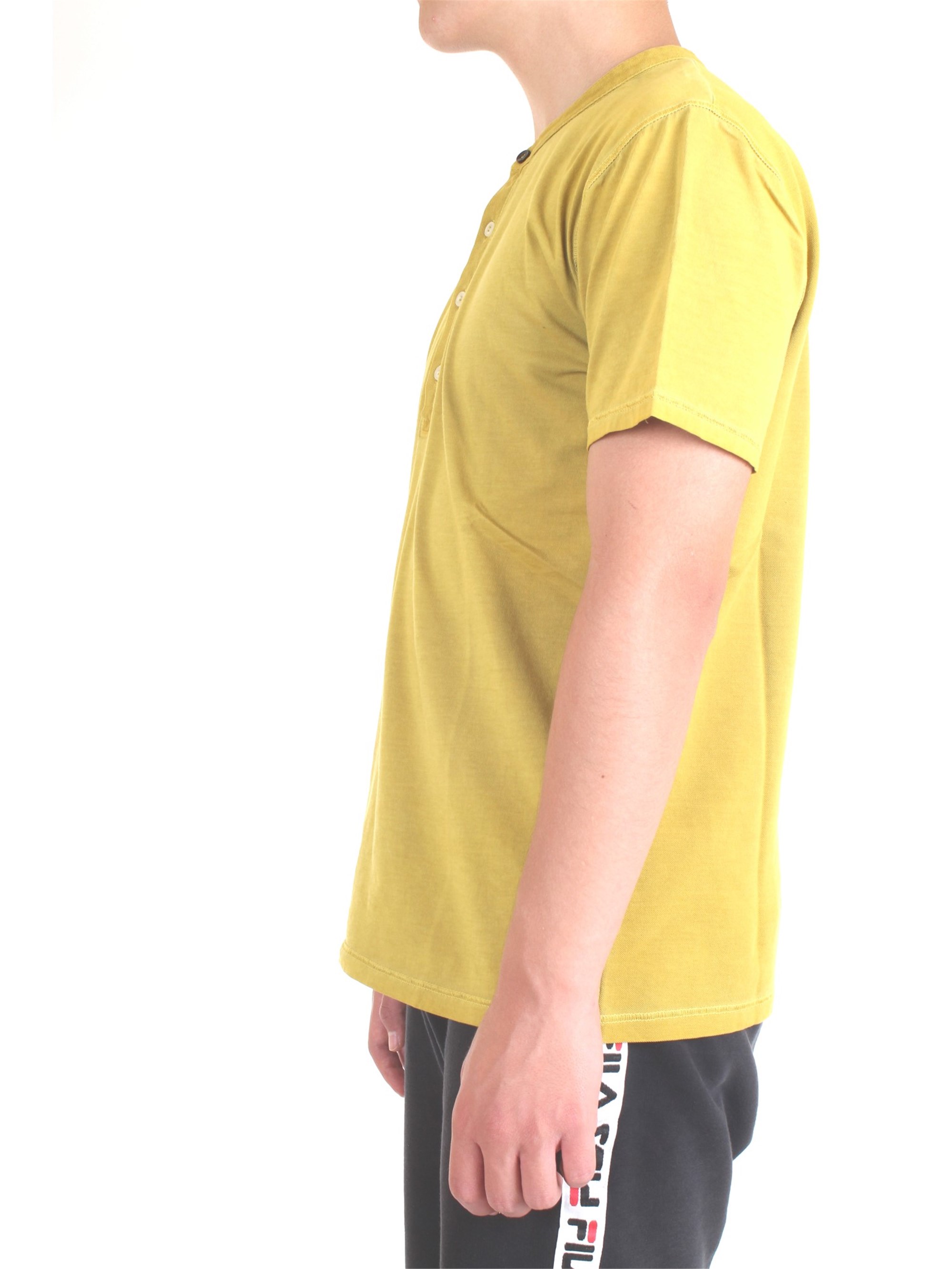 DIKTAT DK77162 Yellow Clothing Man T-Shirt/Polo DIKTAT DK77162 Yellow Clothing Man T-Shirt/Polo