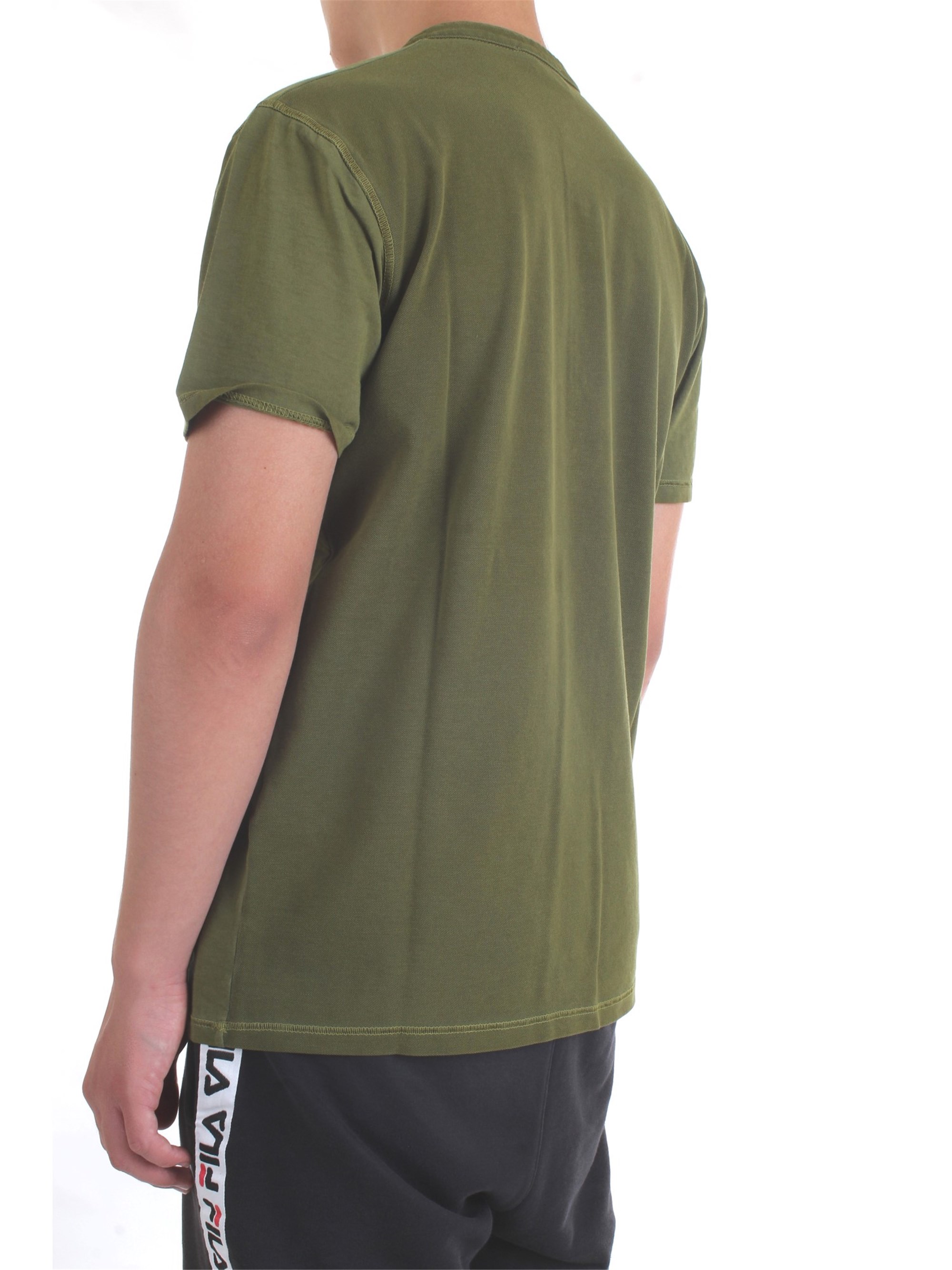 DIKTAT DK77162 Verde Militare Abbigliamento Uomo T-Shirt DIKTAT DK77162 Verde Militare Abbigliamento Uomo T-Shirt