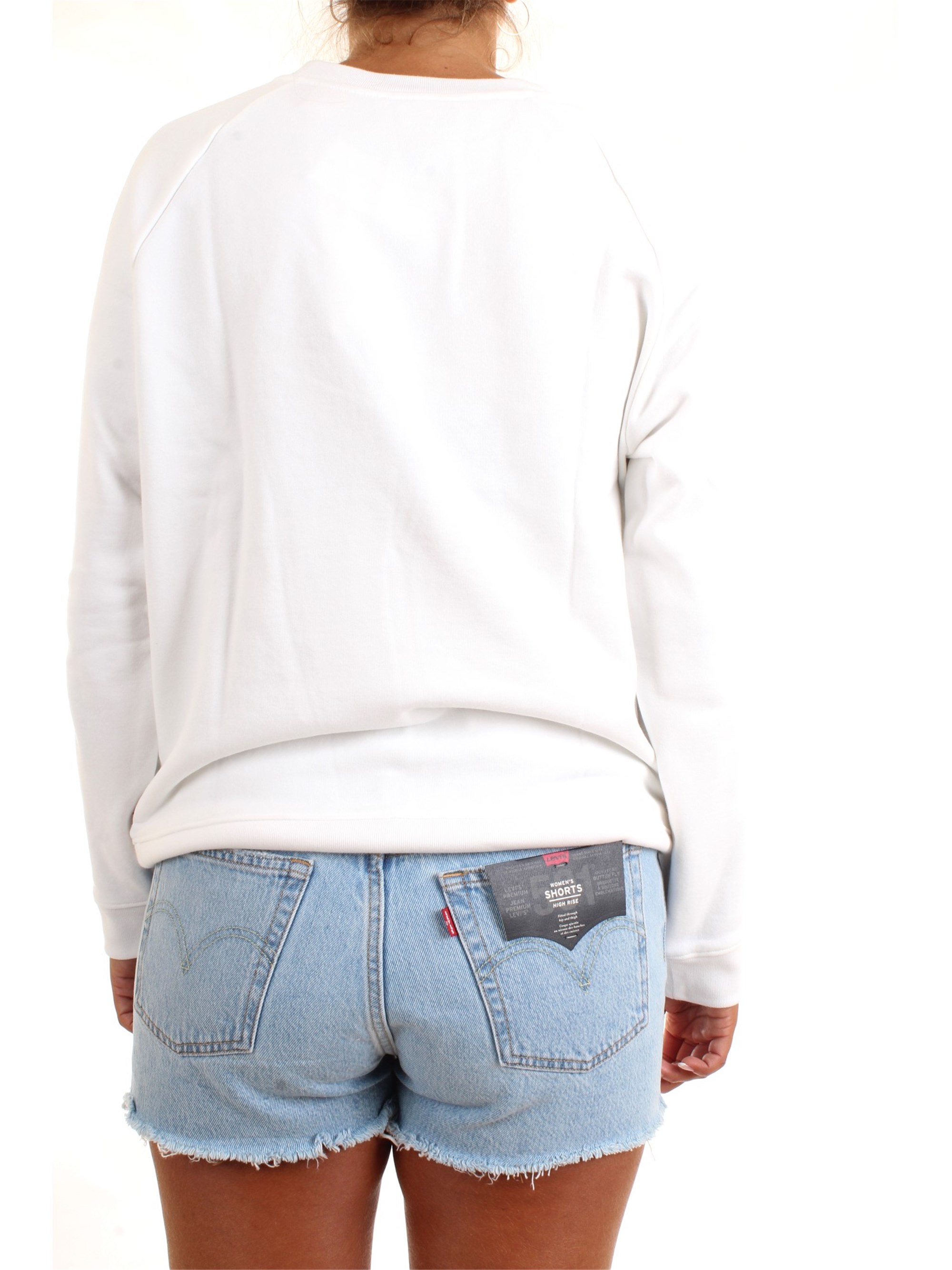 LEVI'S 29717-0014 White Clothing Woman Sweater LEVI'S 29717-0014 White Clothing Woman Sweater