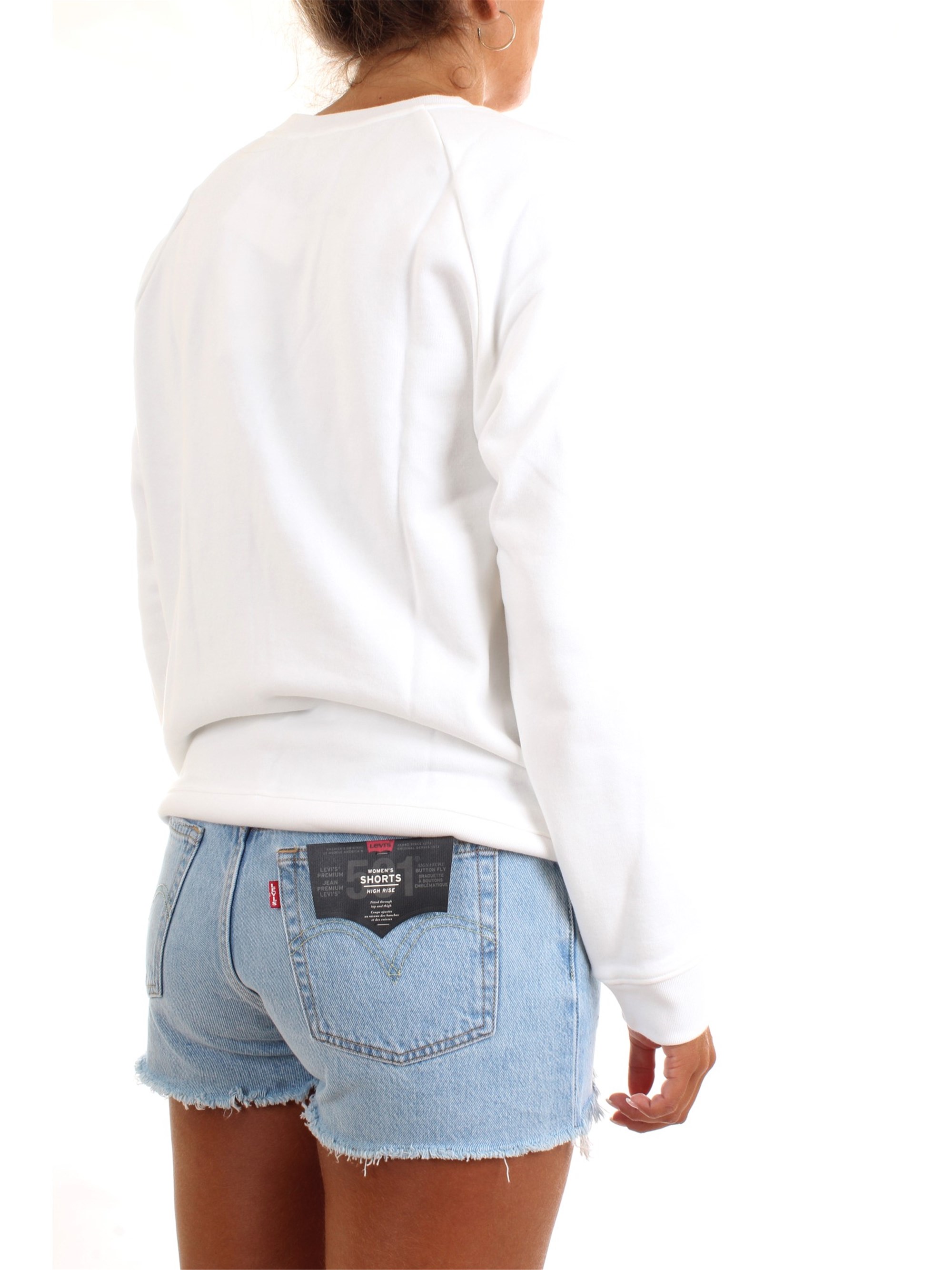 LEVI'S 29717-0014 White Clothing Woman Sweater LEVI'S 29717-0014 White Clothing Woman Sweater