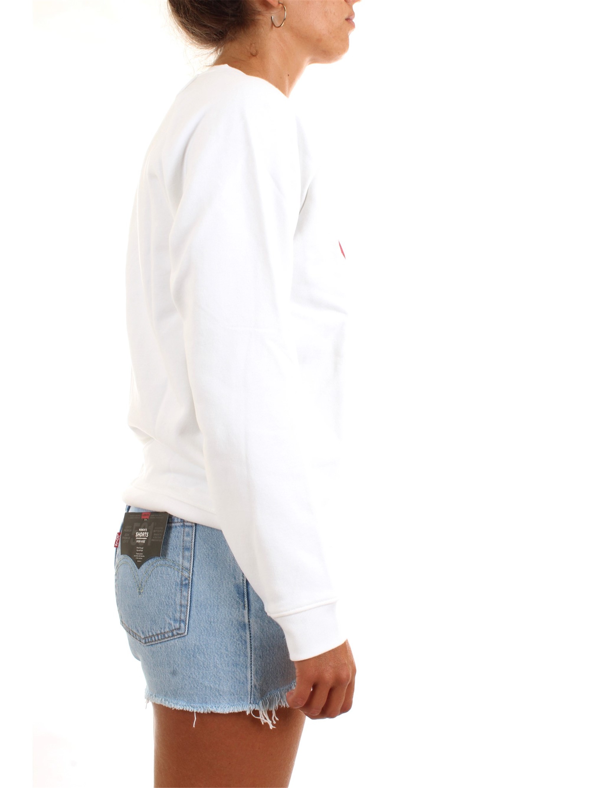 LEVI'S 29717-0014 White Clothing Woman Sweater LEVI'S 29717-0014 White Clothing Woman Sweater