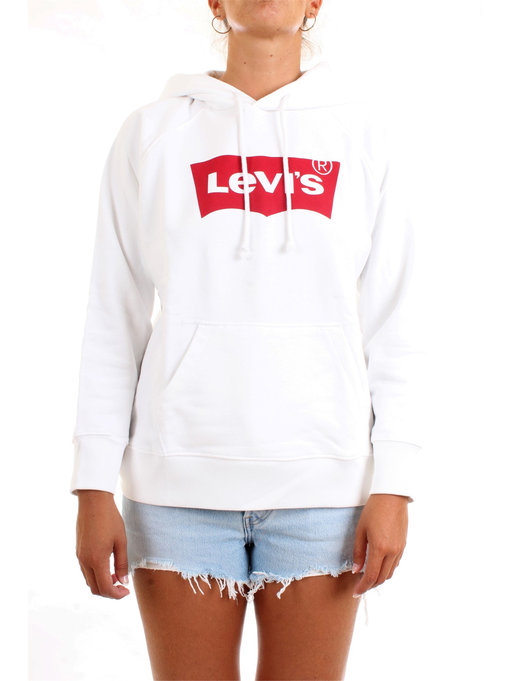 LEVI'S 35946-0010 White Clothing Woman Sweater LEVI'S 35946-0010 White Clothing Woman Sweater