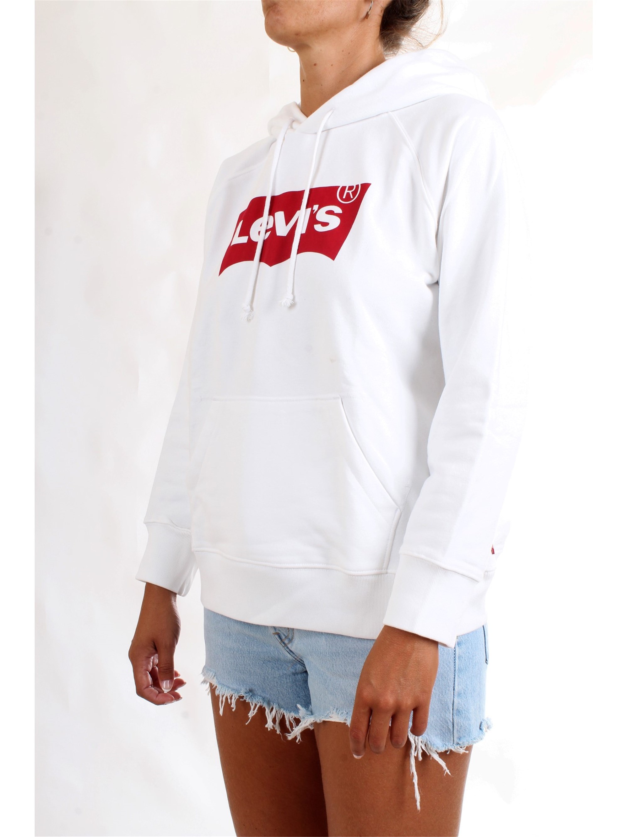 LEVI'S 35946-0010 White Clothing Woman Sweater LEVI'S 35946-0010 White Clothing Woman Sweater