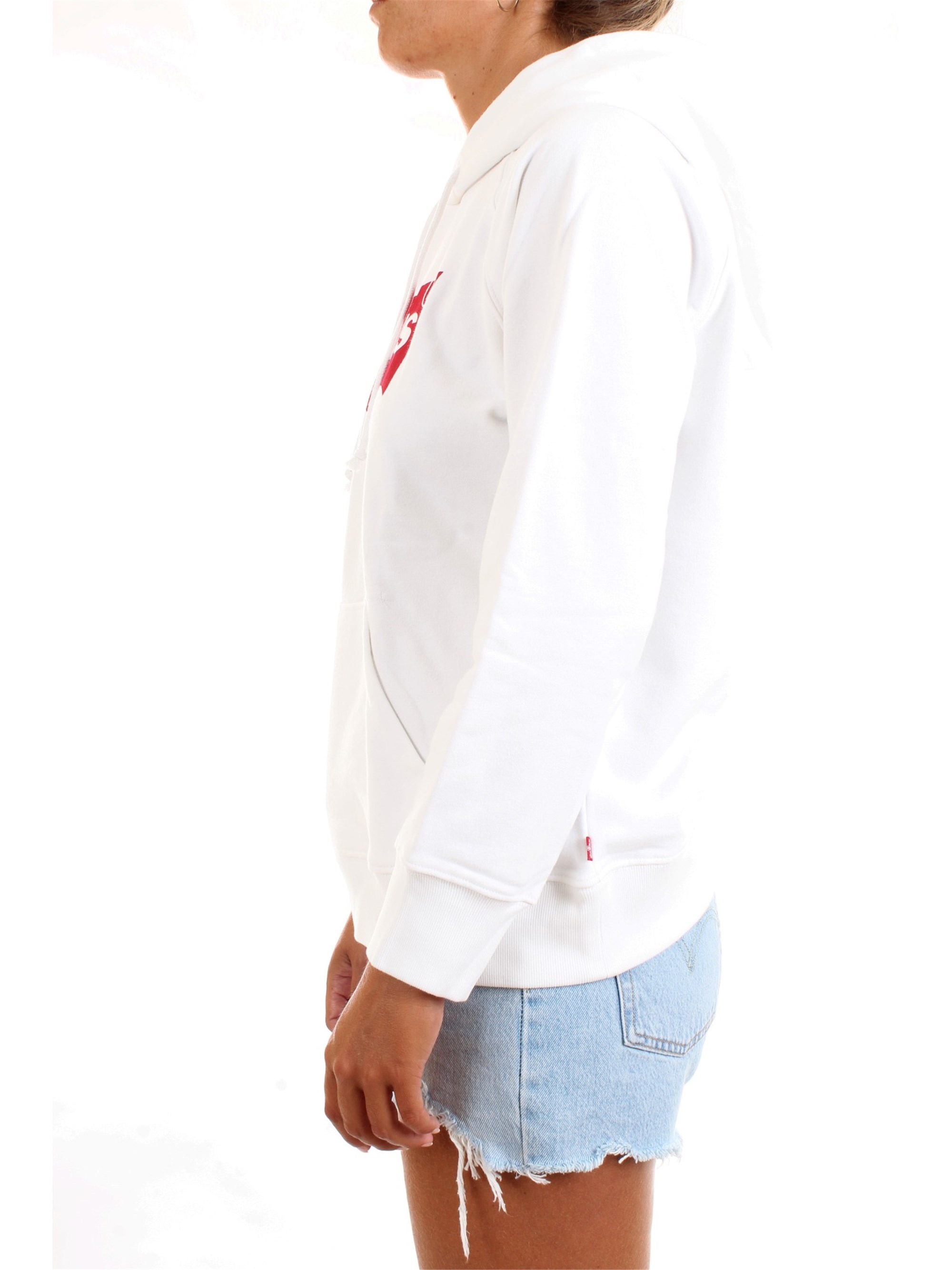 LEVI'S 35946-0010 White Clothing Woman Sweater LEVI'S 35946-0010 White Clothing Woman Sweater