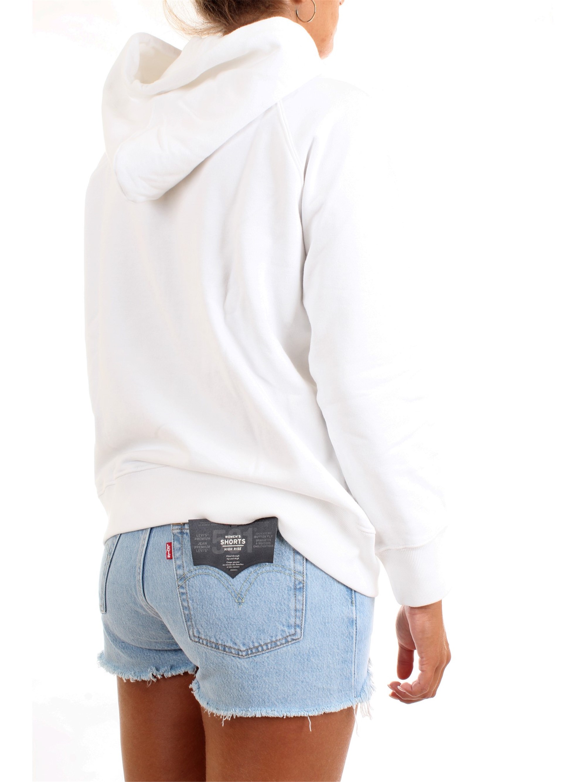 LEVI'S 35946-0010 White Clothing Woman Sweater LEVI'S 35946-0010 White Clothing Woman Sweater