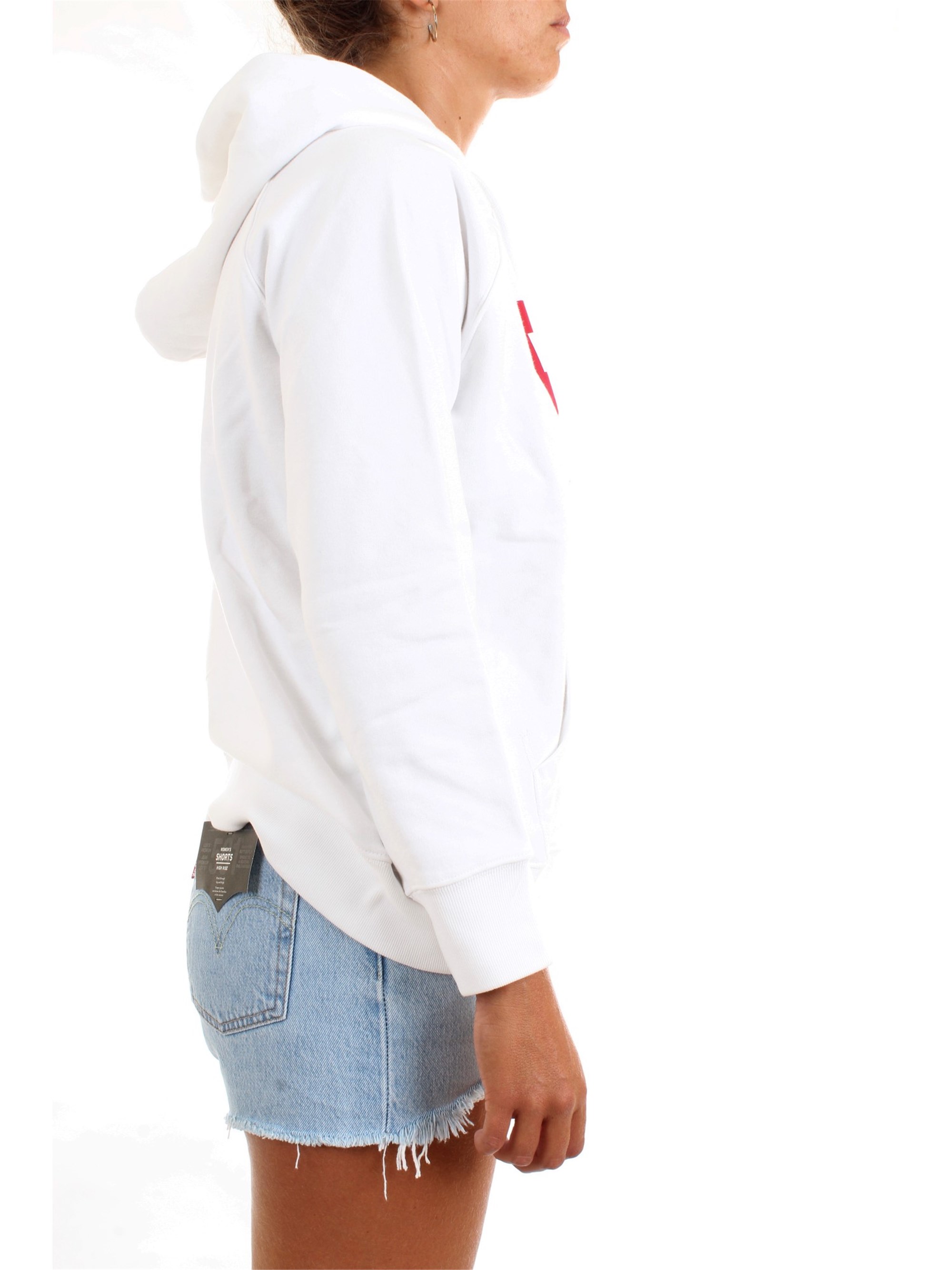 LEVI'S 35946-0010 White Clothing Woman Sweater LEVI'S 35946-0010 White Clothing Woman Sweater