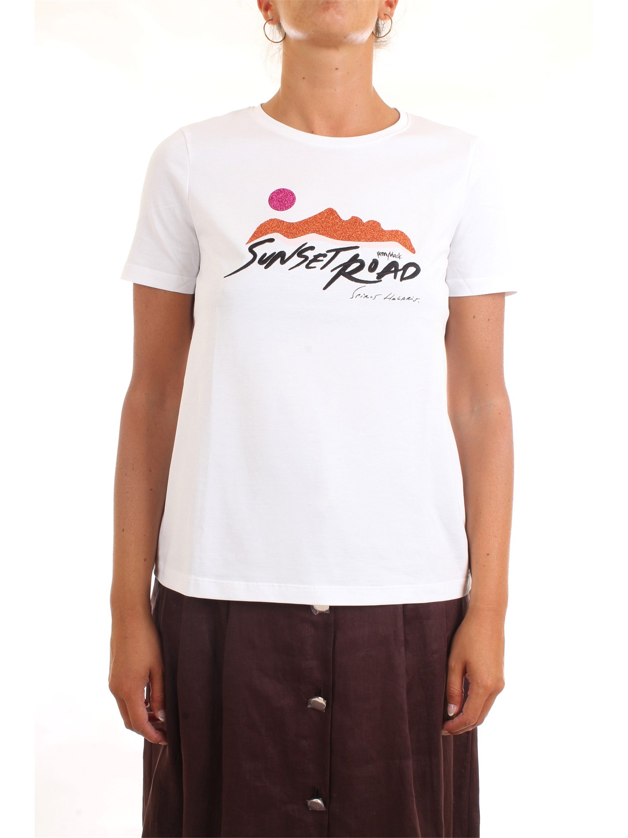 PENNYBLACK 19710120 White Clothing Woman T-Shirt/Polo PENNYBLACK 19710120 White Clothing Woman T-Shirt/Polo