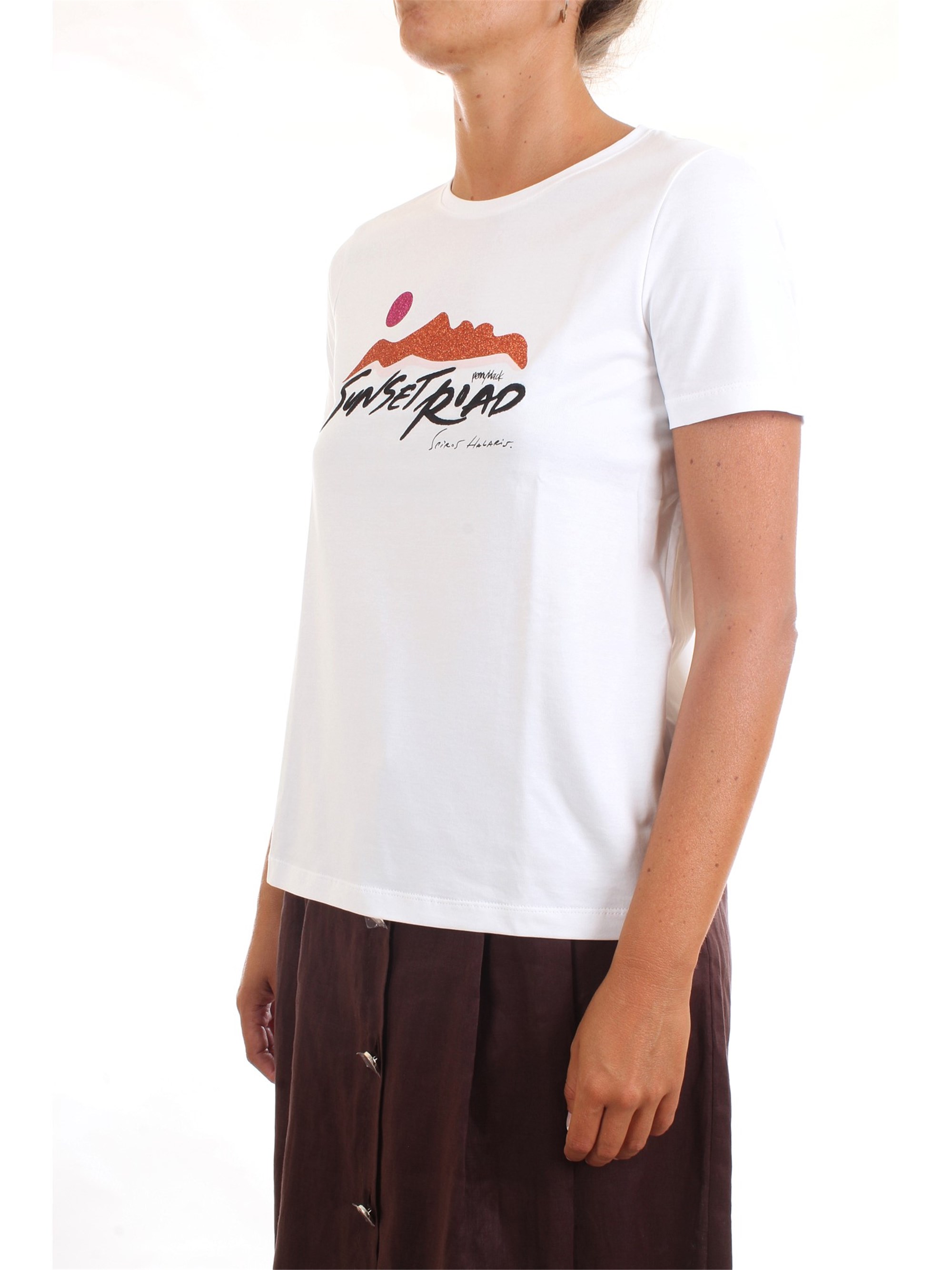 PENNYBLACK 19710120 White Clothing Woman T-Shirt/Polo PENNYBLACK 19710120 White Clothing Woman T-Shirt/Polo