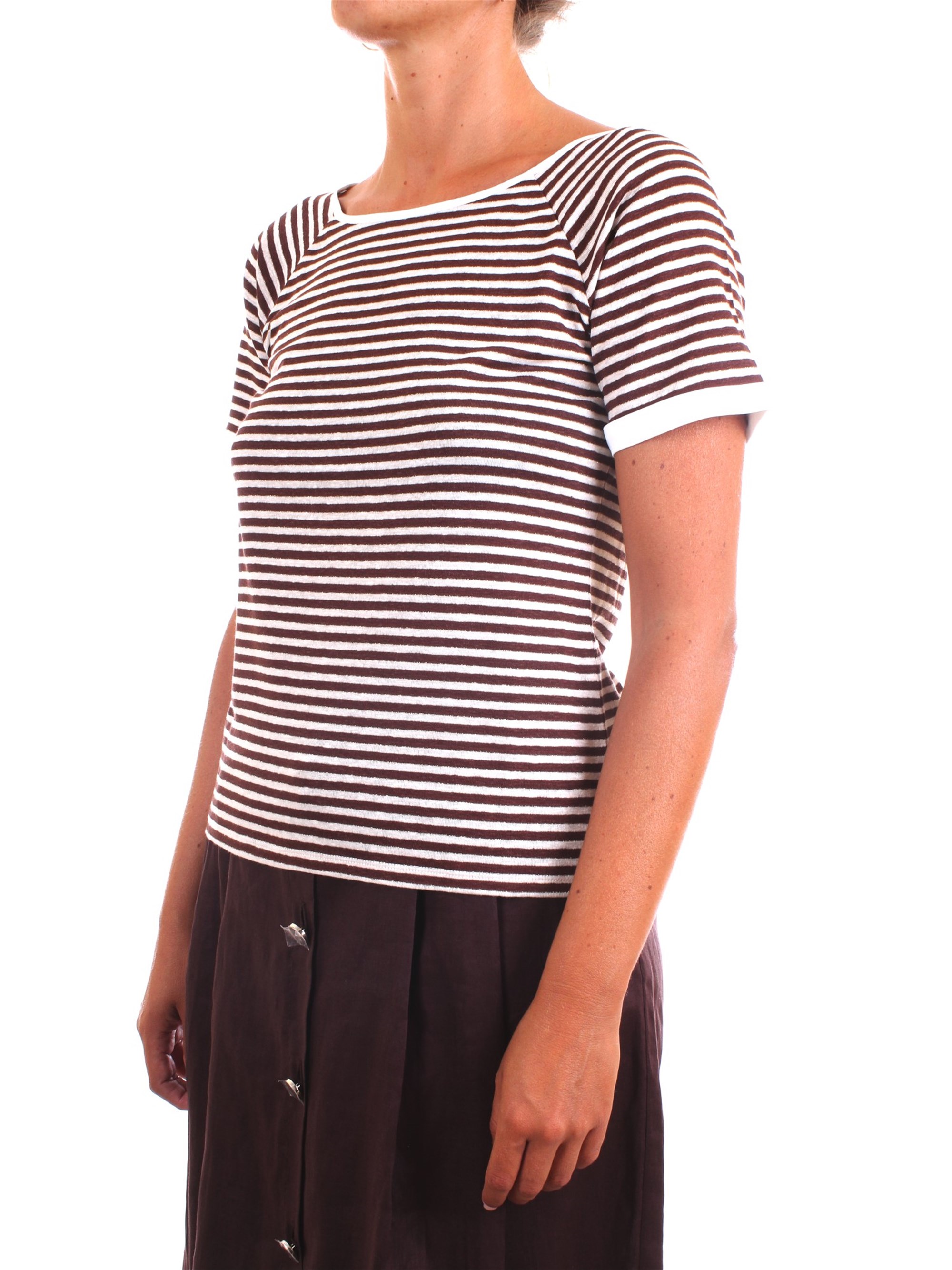 PENNYBLACK 29715320 Brown Clothing Woman T-Shirt/Polo PENNYBLACK 29715320 Brown Clothing Woman T-Shirt/Polo