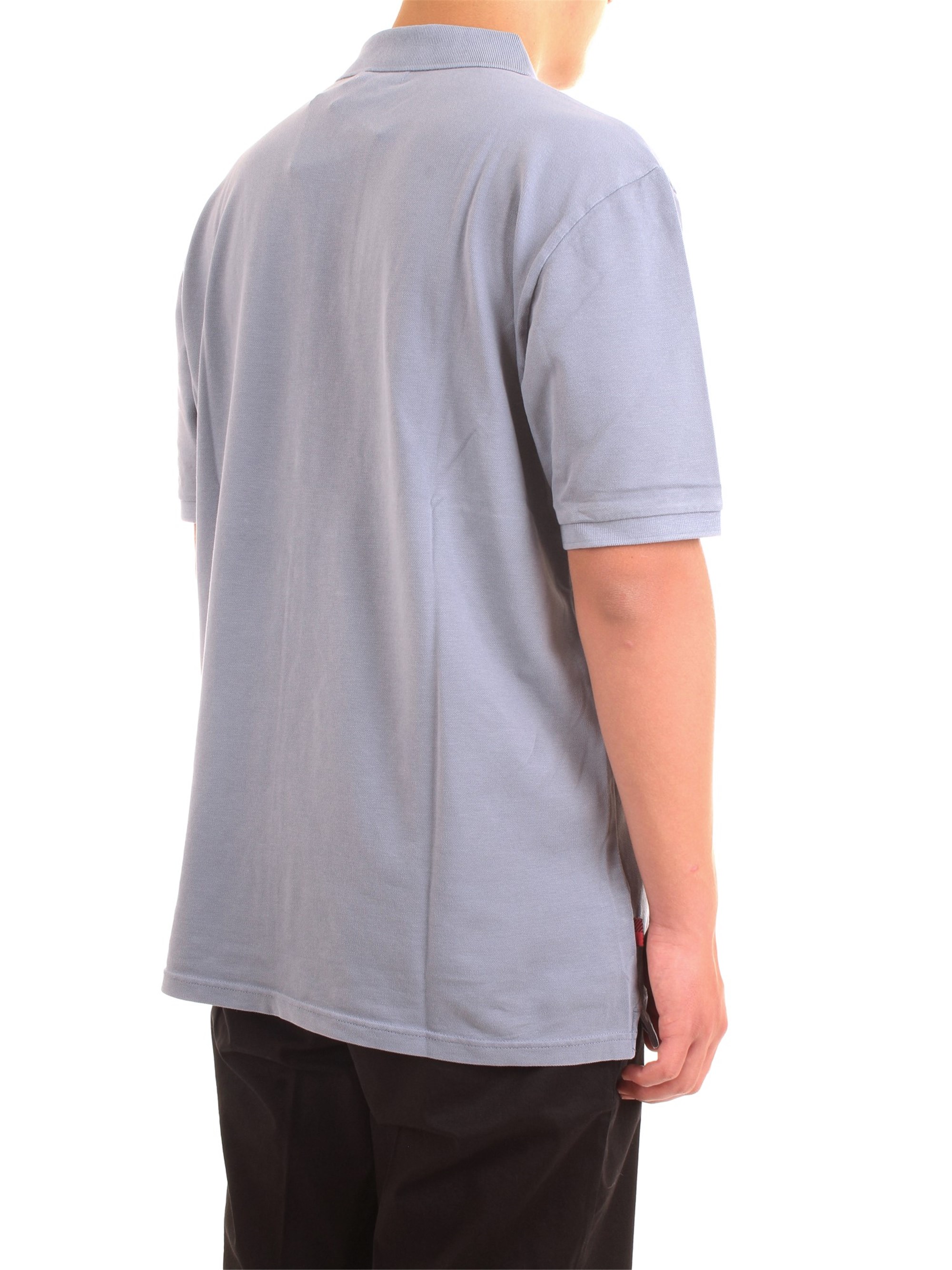 WOOLRICH WOPOL0526 Light blue Clothing Man Polo shirt WOOLRICH WOPOL0526 Light blue Clothing Man Polo shirt