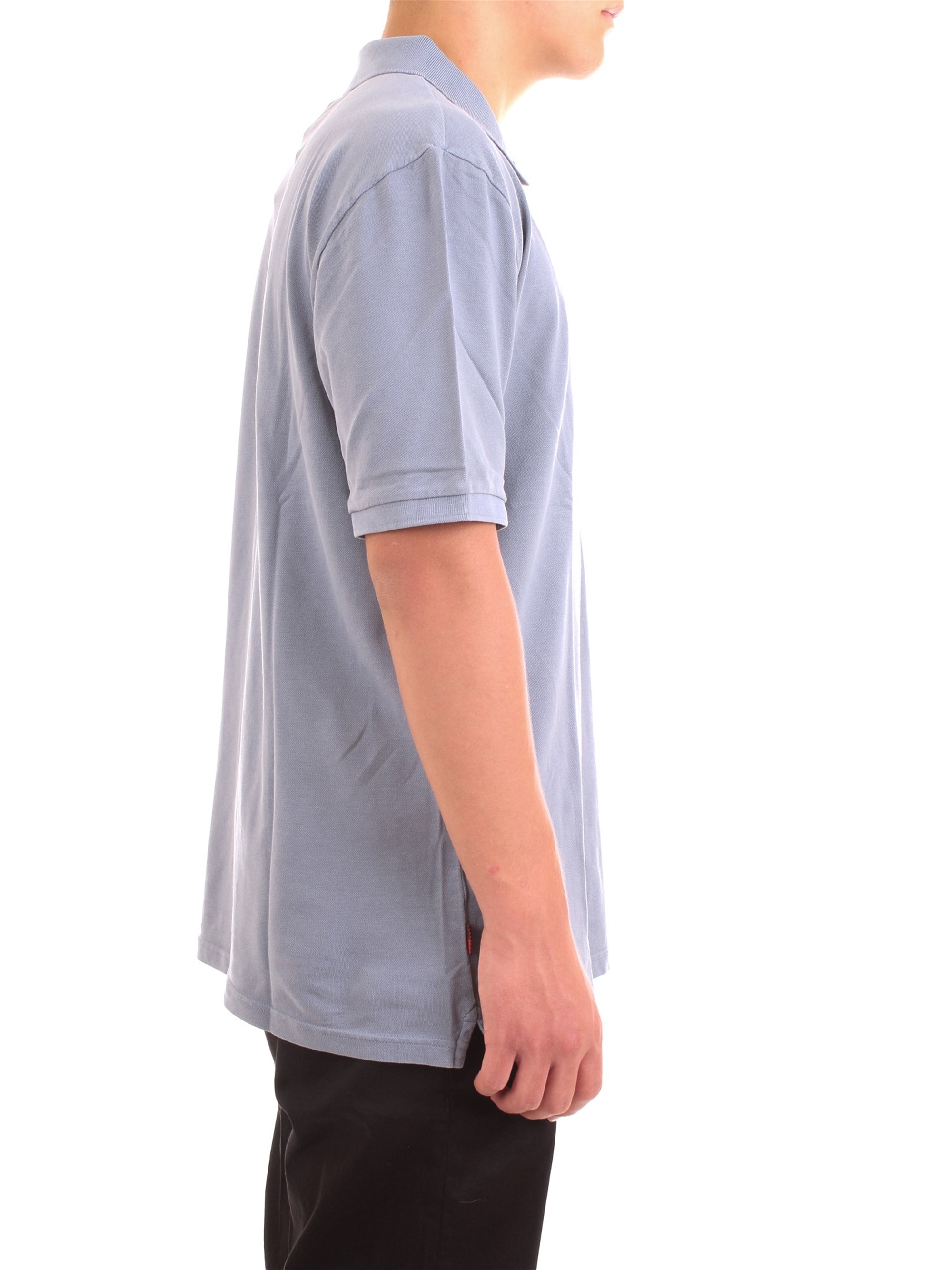 WOOLRICH WOPOL0526 Light blue Clothing Man Polo shirt WOOLRICH WOPOL0526 Light blue Clothing Man Polo shirt