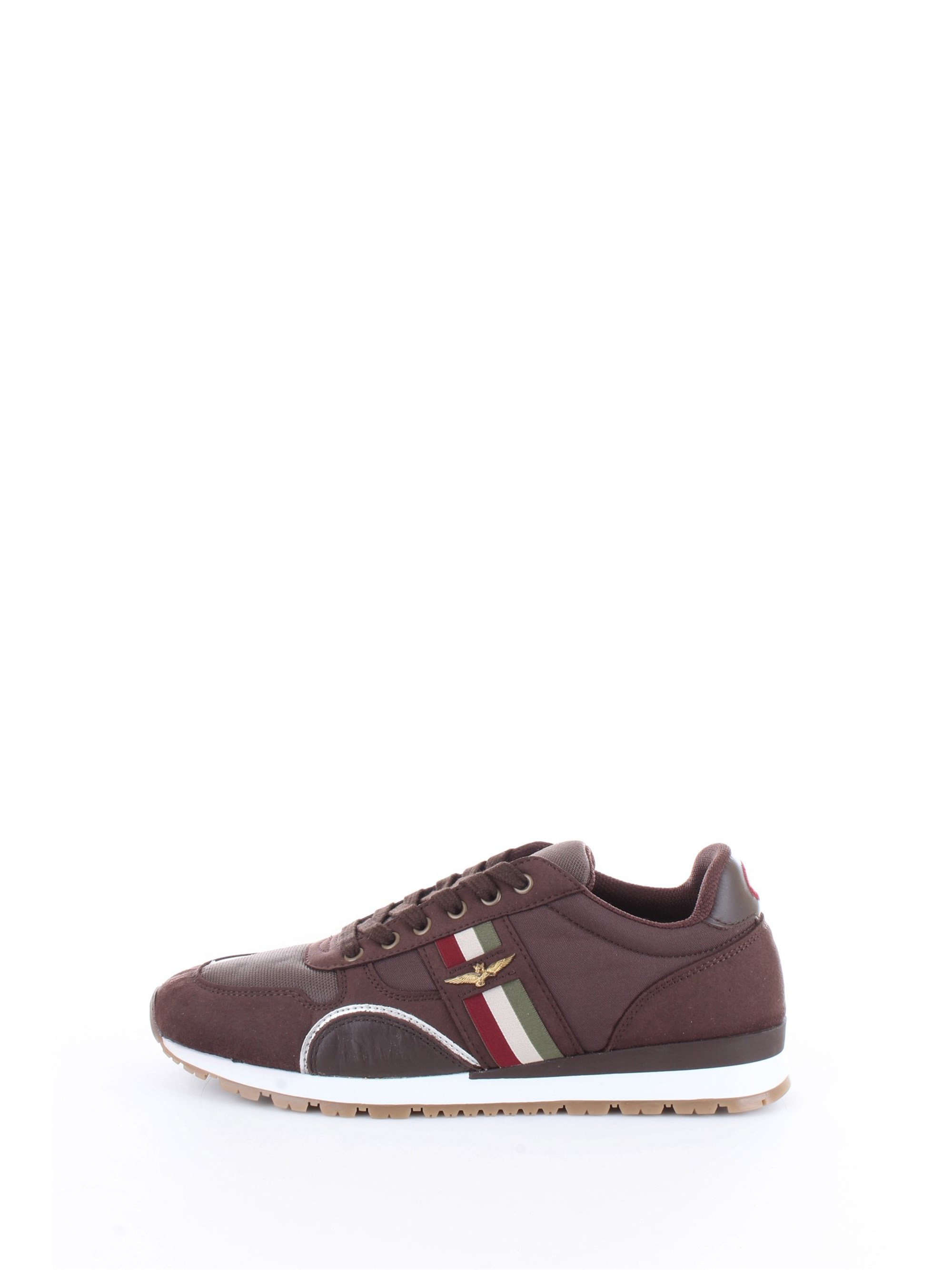 AERONAUTICA MILITARE 202SC191PL139 Brown Shoes Man Sneakers AERONAUTICA MILITARE 202SC191PL139 Brown Shoes Man Sneakers