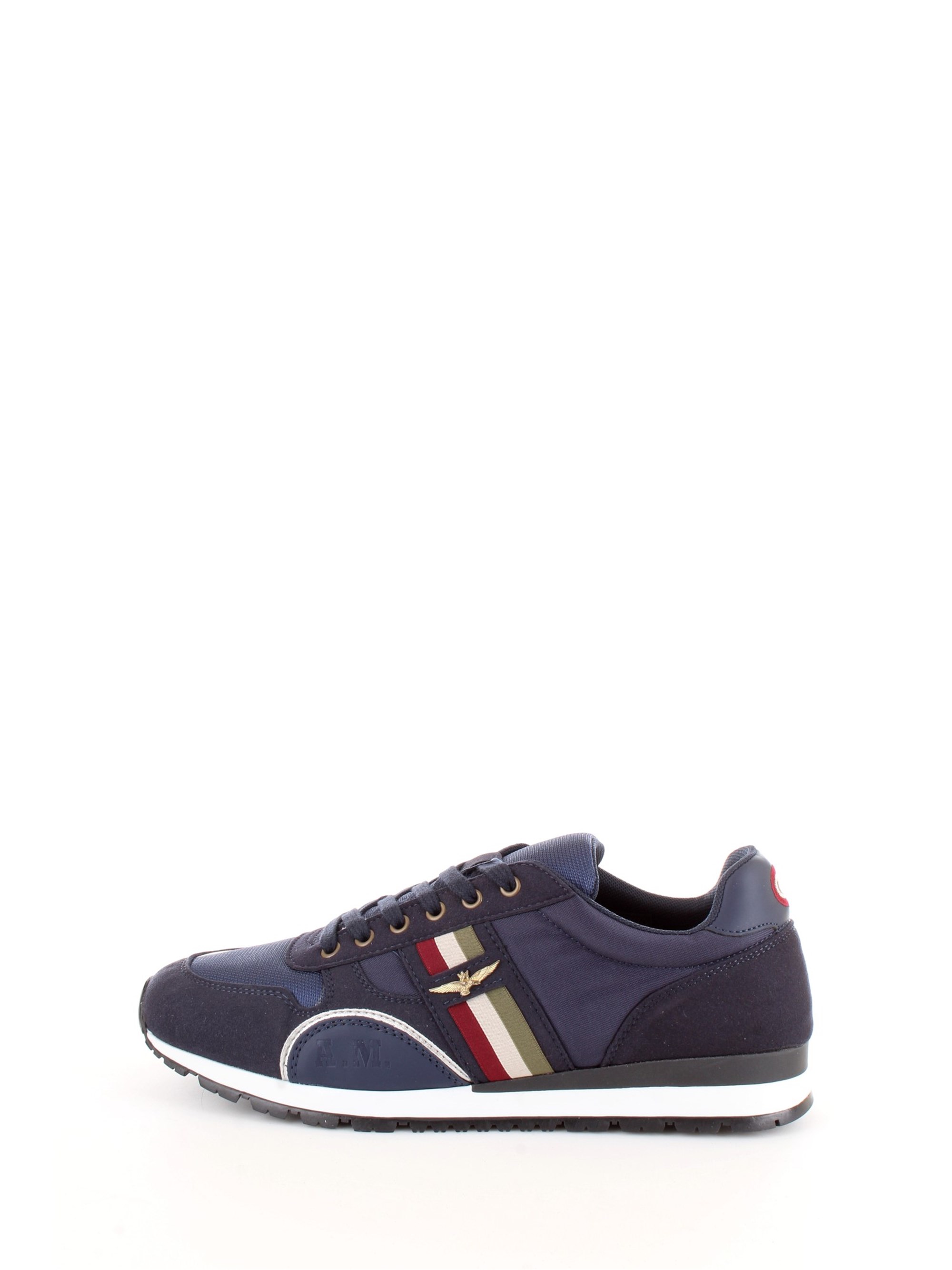 AERONAUTICA MILITARE 202SC190CT2793 Blue Shoes Man Sneakers AERONAUTICA MILITARE 202SC190CT2793 Blue Shoes Man Sneakers