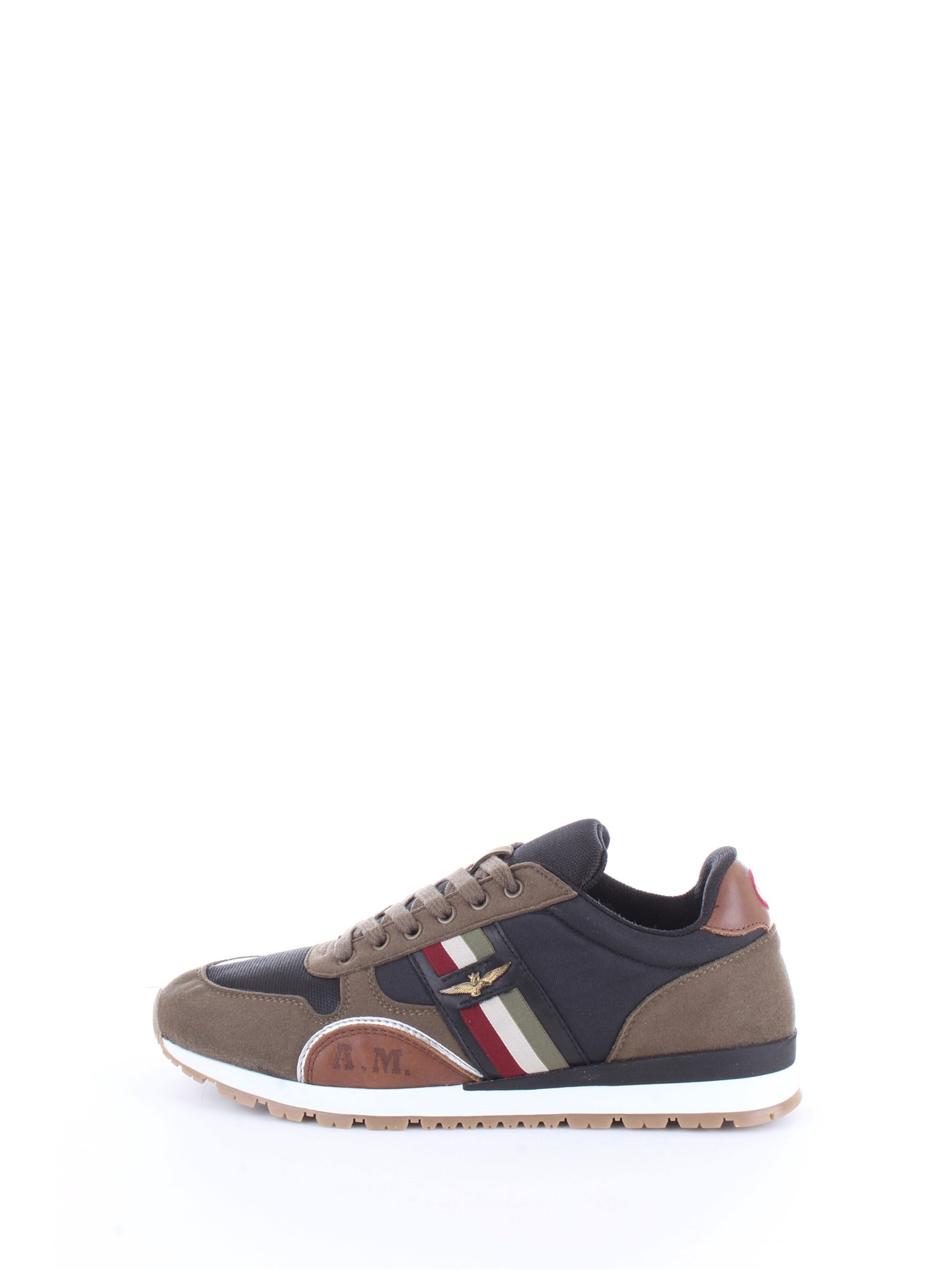AERONAUTICA MILITARE 202SC190CT2793 Military green Shoes Man Sneakers AERONAUTICA MILITARE 202SC190CT2793 Military green Shoes Man Sneakers