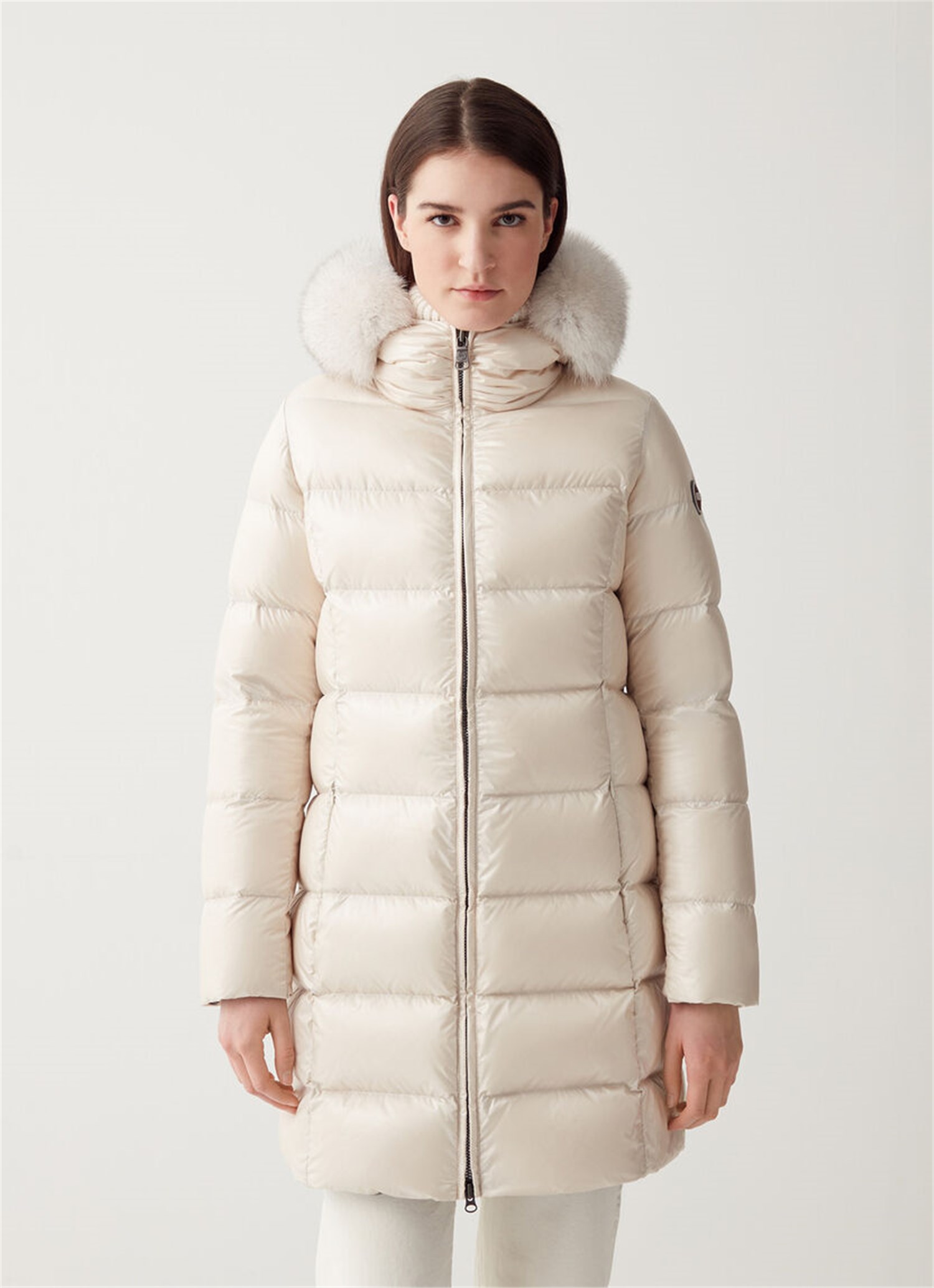 COLMAR ORIGINALS 2221F Latte Abbigliamento Donna Piumino COLMAR ORIGINALS 2221F Latte Abbigliamento Donna Piumino
