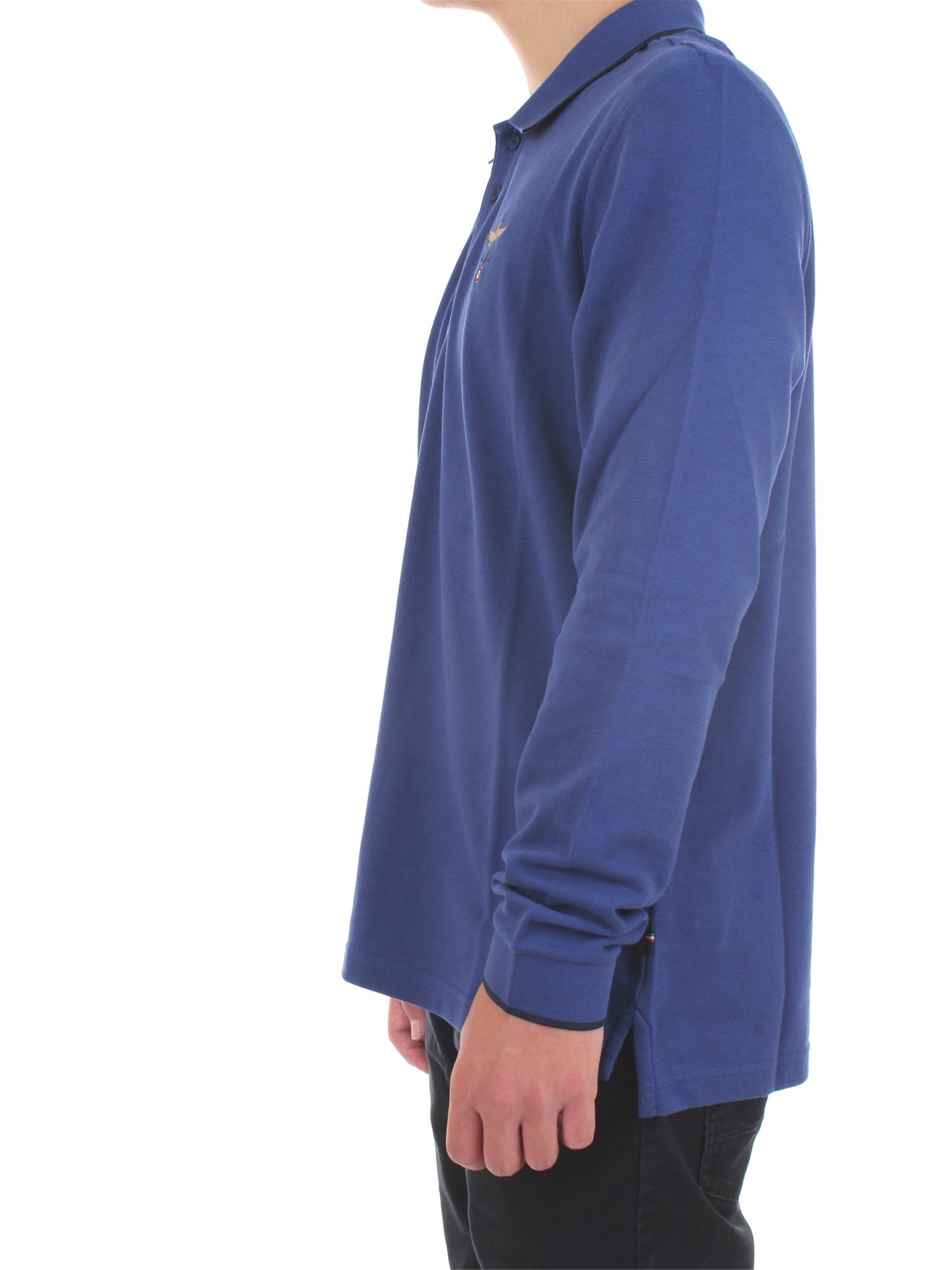 AERONAUTICA MILITARE 202PO1497P82 Ink Clothing Man Polo shirt AERONAUTICA MILITARE 202PO1497P82 Ink Clothing Man Polo shirt