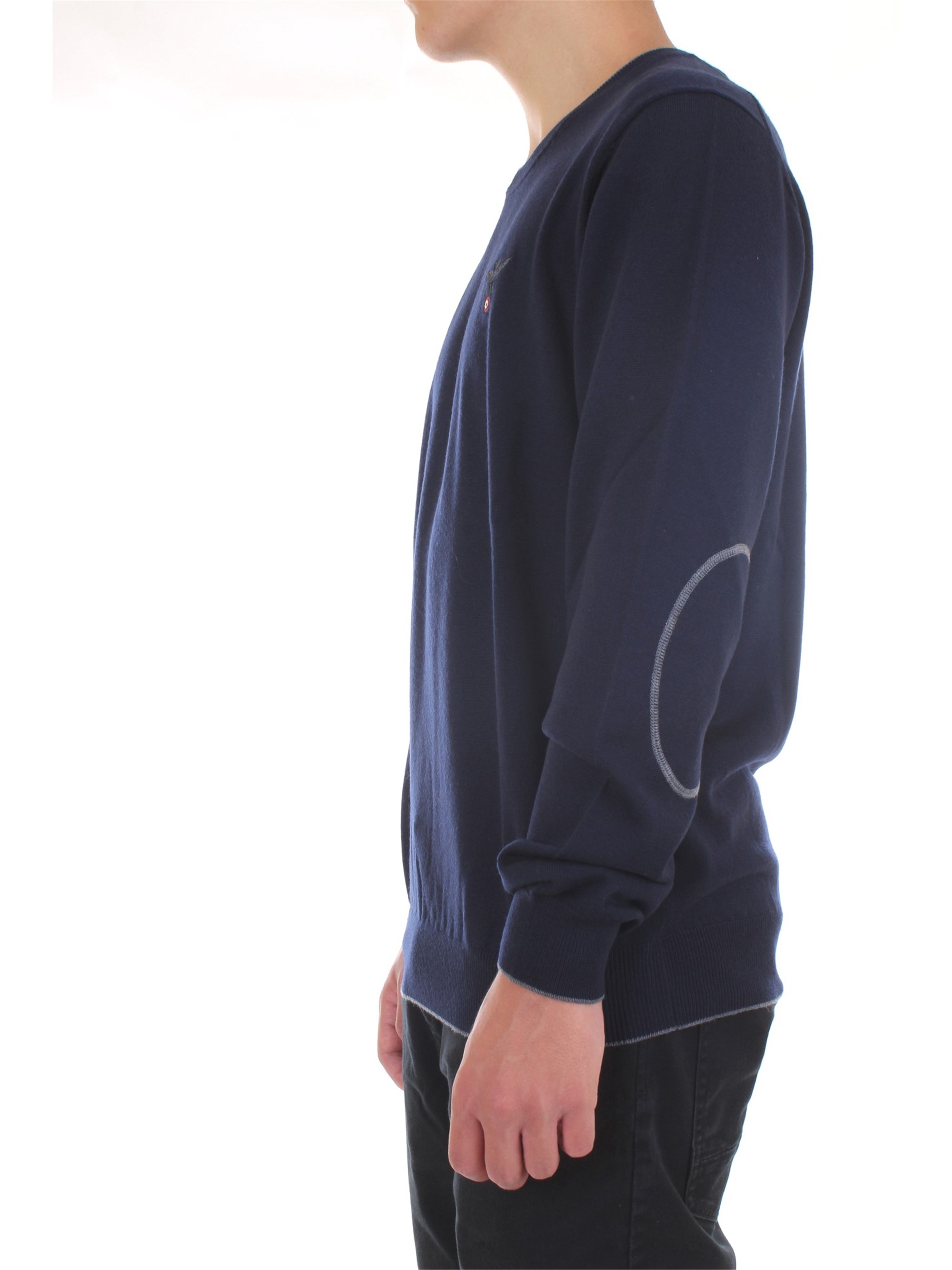 AERONAUTICA MILITARE 202MA1287L415 Blue Clothing Man Pullover AERONAUTICA MILITARE 202MA1287L415 Blue Clothing Man Pullover