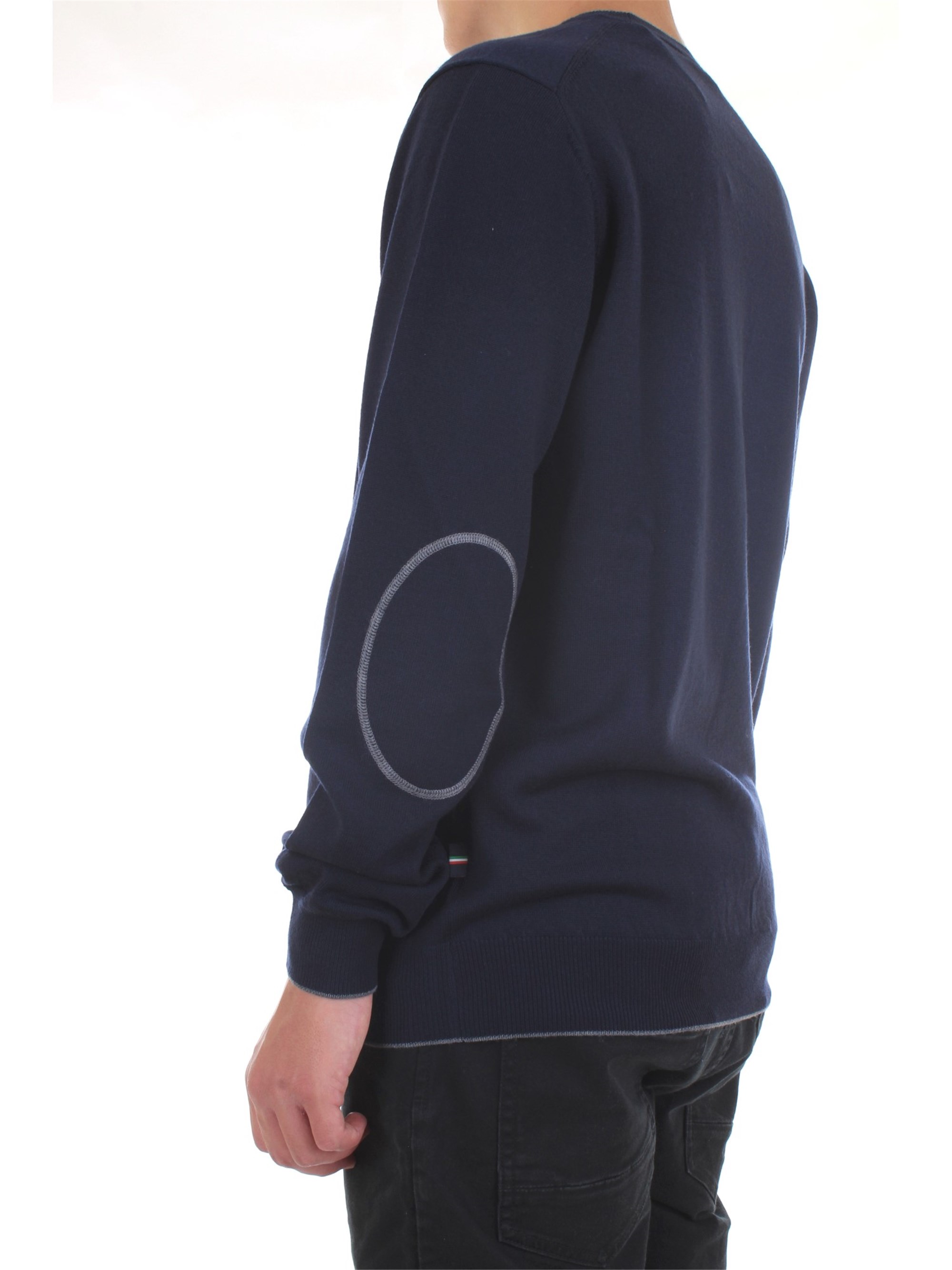 AERONAUTICA MILITARE 202MA1287L415 Blue Clothing Man Pullover AERONAUTICA MILITARE 202MA1287L415 Blue Clothing Man Pullover