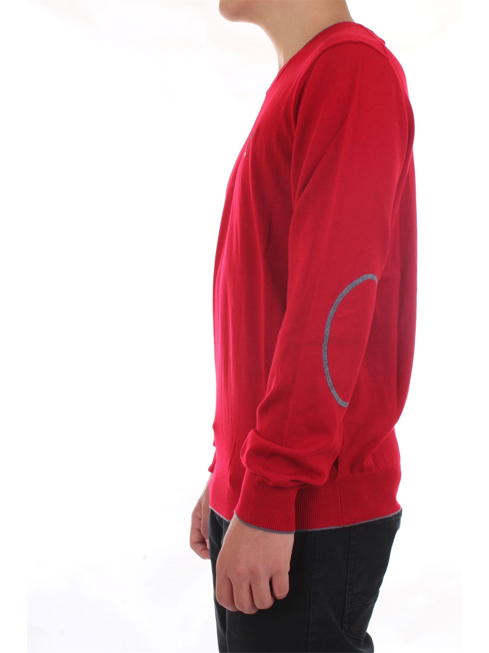 AERONAUTICA MILITARE 202MA1287L415 Red Clothing Man Pullover AERONAUTICA MILITARE 202MA1287L415 Red Clothing Man Pullover