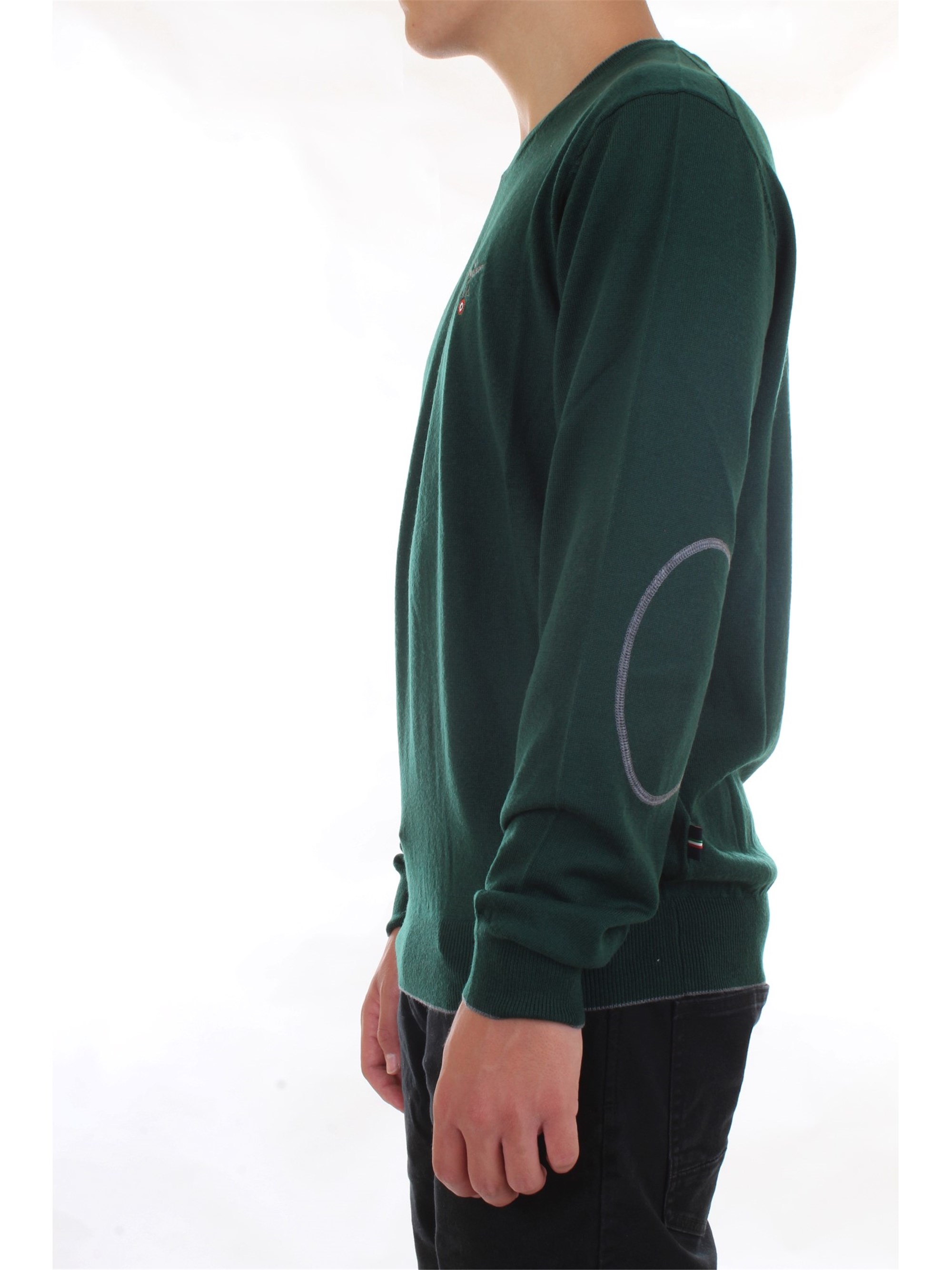 AERONAUTICA MILITARE 202MA1287L415 Green Clothing Man Pullover AERONAUTICA MILITARE 202MA1287L415 Green Clothing Man Pullover