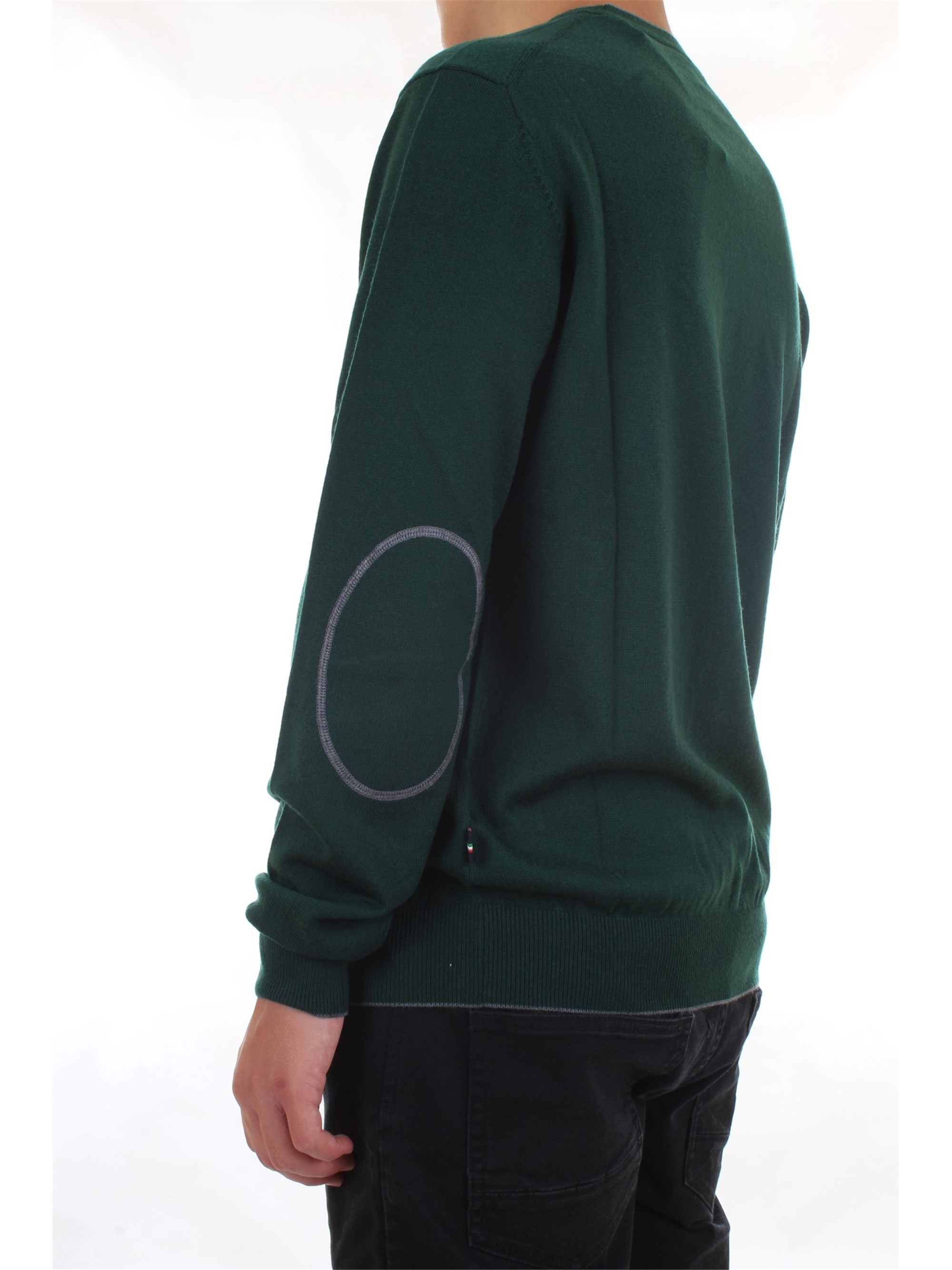 AERONAUTICA MILITARE 202MA1287L415 Green Clothing Man Pullover AERONAUTICA MILITARE 202MA1287L415 Green Clothing Man Pullover
