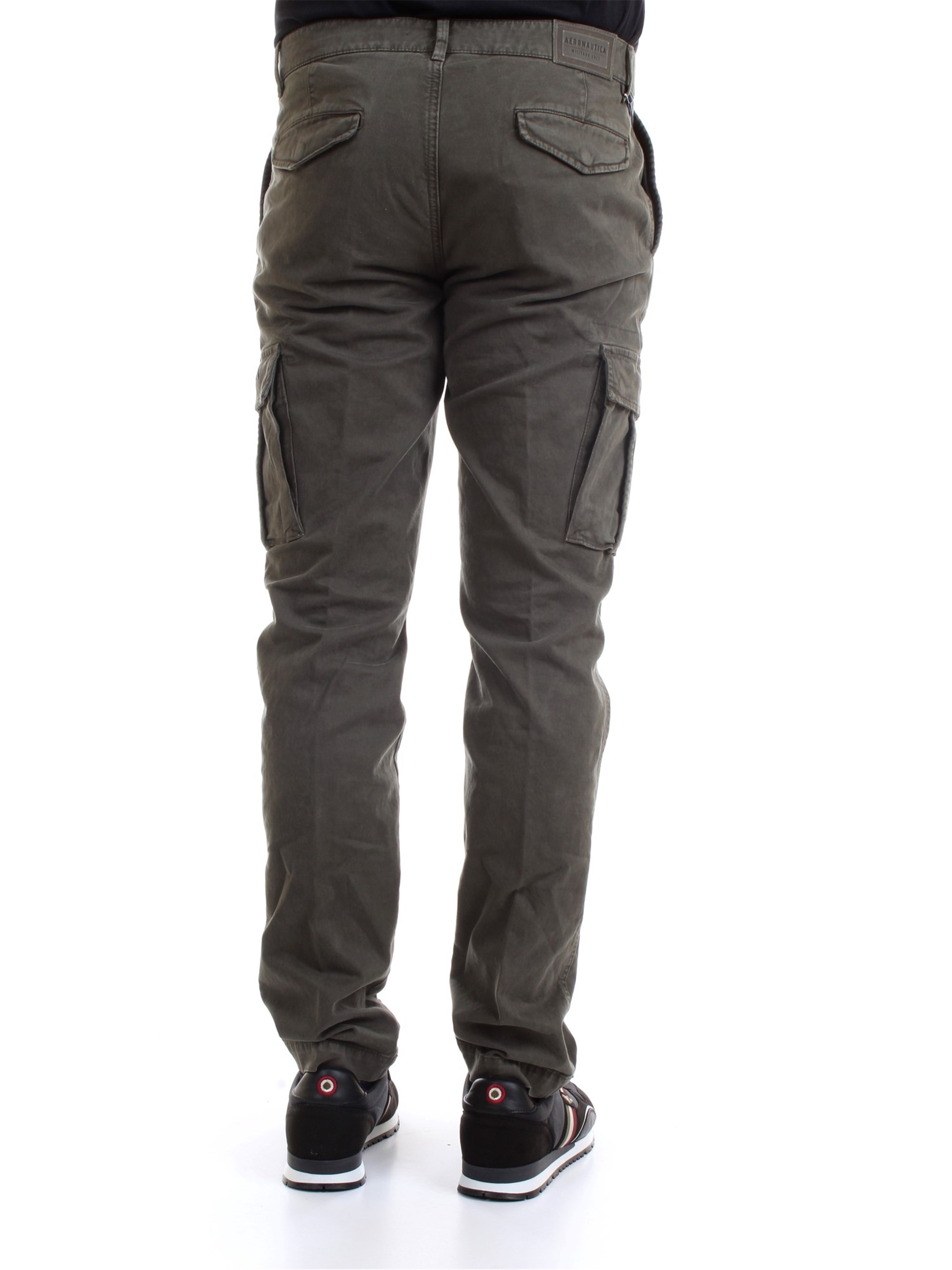 AERONAUTICA MILITARE 202PA1329CT2758 Green Clothing Man Trousers AERONAUTICA MILITARE 202PA1329CT2758 Green Clothing Man Trousers