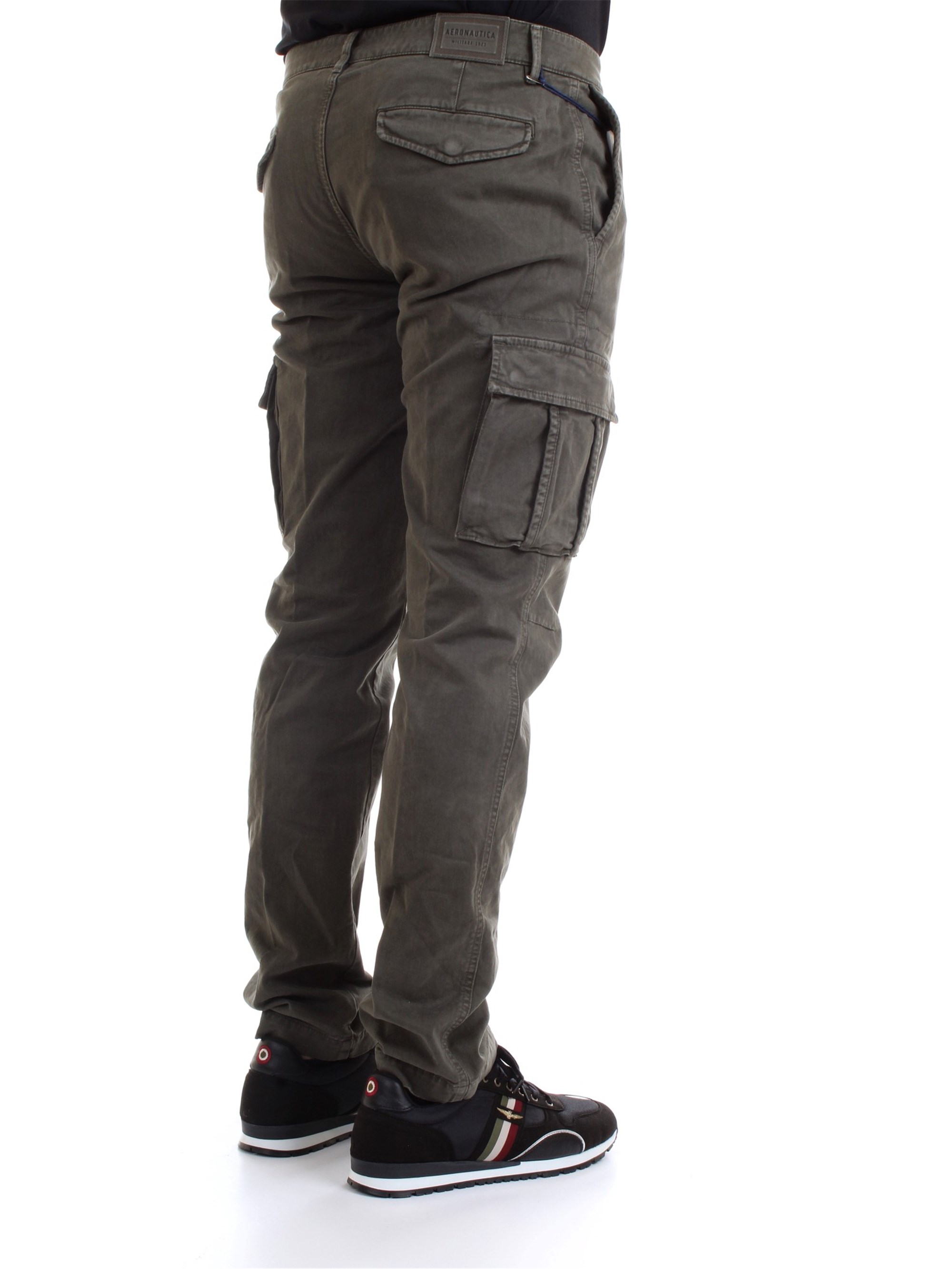 AERONAUTICA MILITARE 202PA1329CT2758 Green Clothing Man Trousers AERONAUTICA MILITARE 202PA1329CT2758 Green Clothing Man Trousers