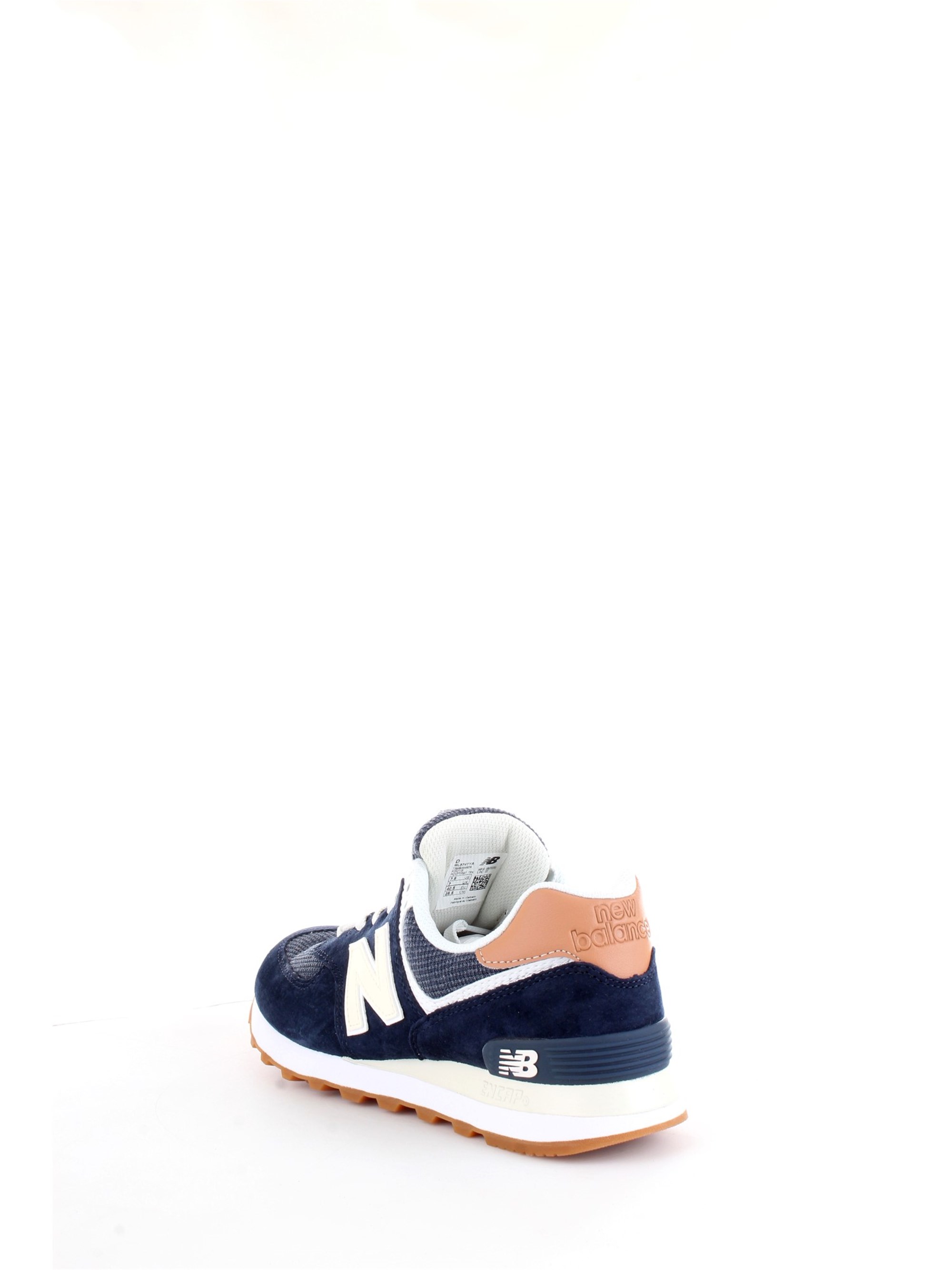NEW BALANCE ML574TYA Blue Shoes Man Sneakers NEW BALANCE ML574TYA Blue Shoes Man Sneakers