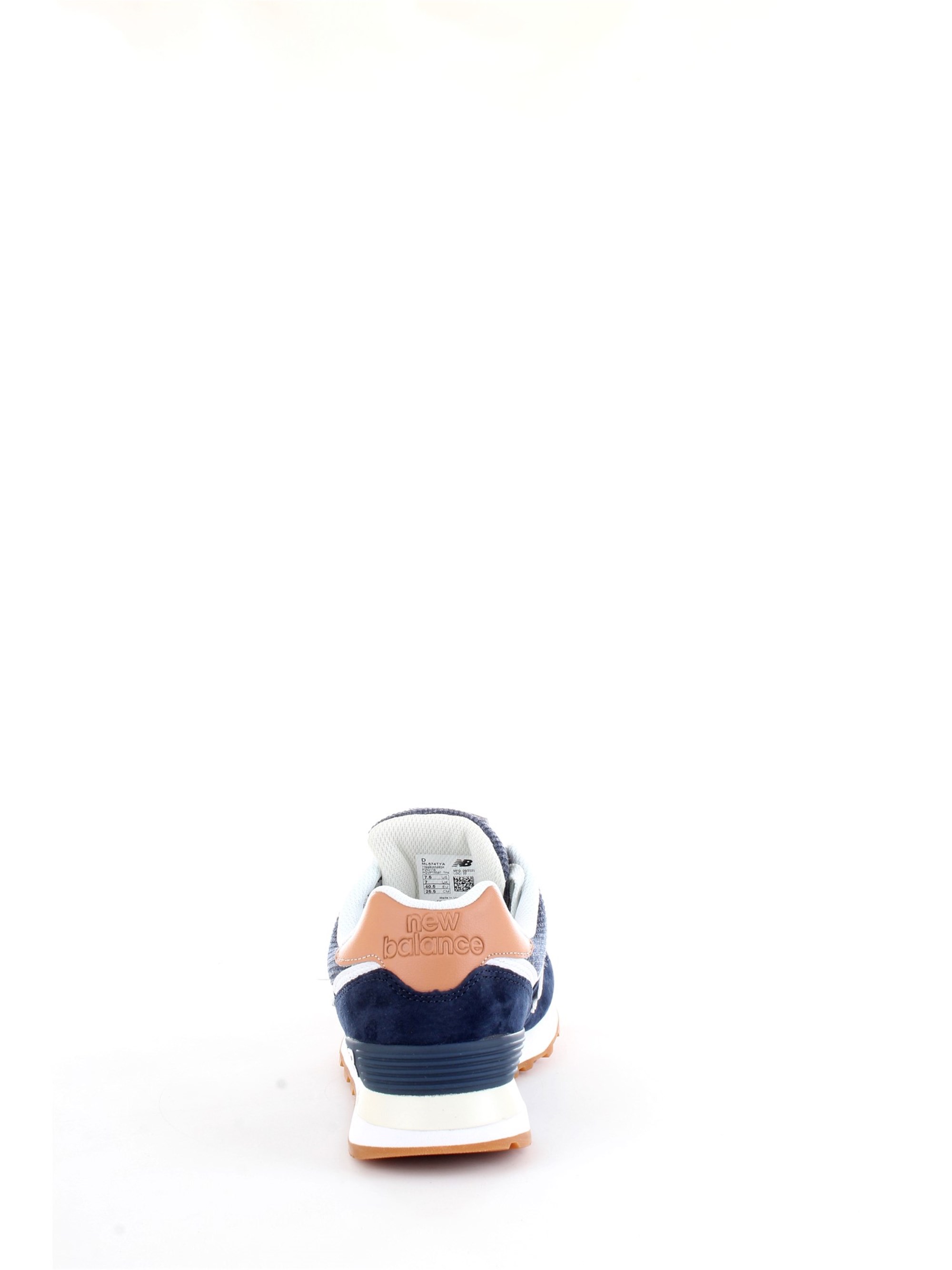 NEW BALANCE ML574TYA Blue Shoes Man Sneakers NEW BALANCE ML574TYA Blue Shoes Man Sneakers