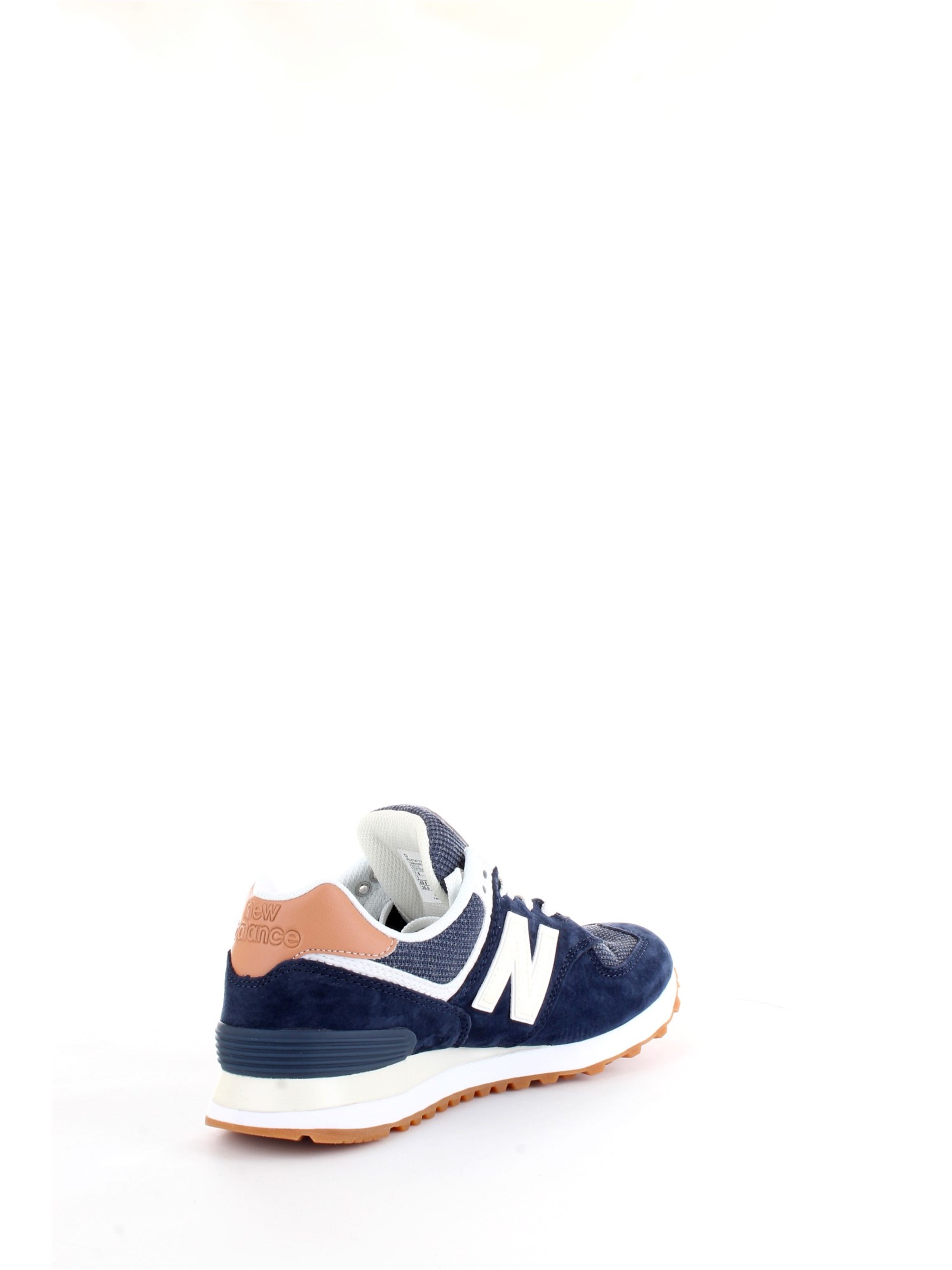 NEW BALANCE ML574TYA Blue Shoes Man Sneakers NEW BALANCE ML574TYA Blue Shoes Man Sneakers