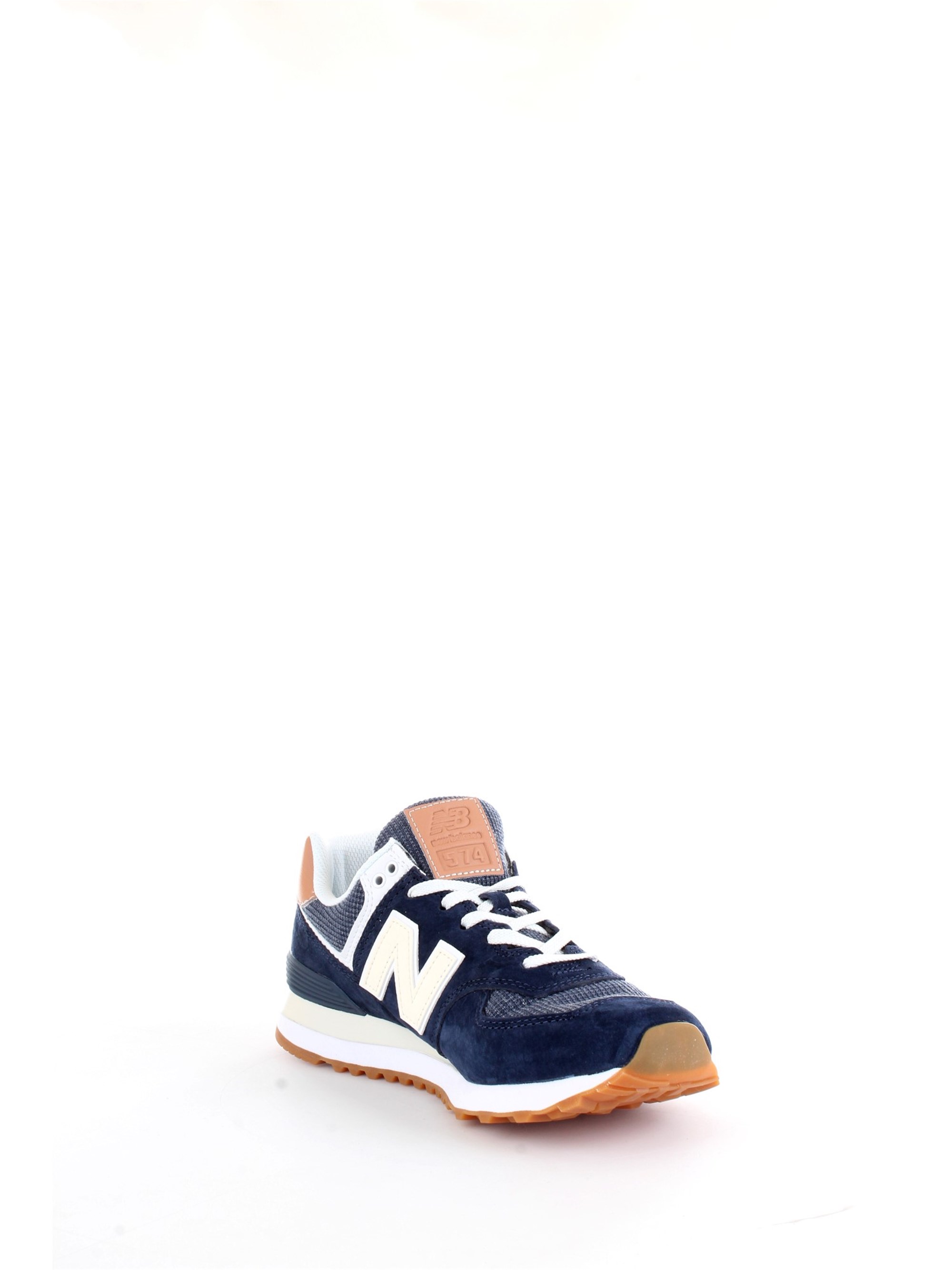 NEW BALANCE ML574TYA Blue Shoes Man Sneakers NEW BALANCE ML574TYA Blue Shoes Man Sneakers
