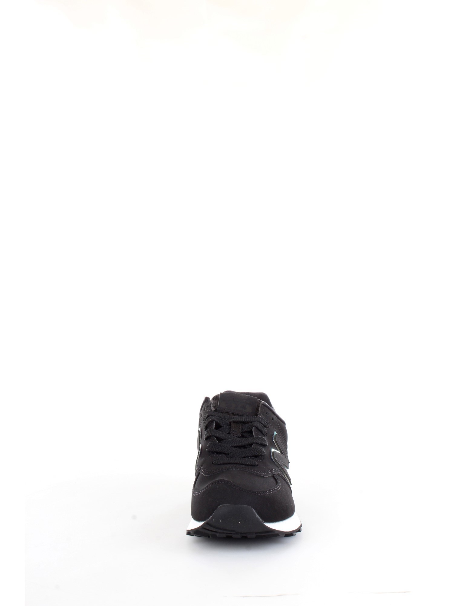NEW BALANCE WL574 Black Shoes Woman Sneakers NEW BALANCE WL574 Black Shoes Woman Sneakers