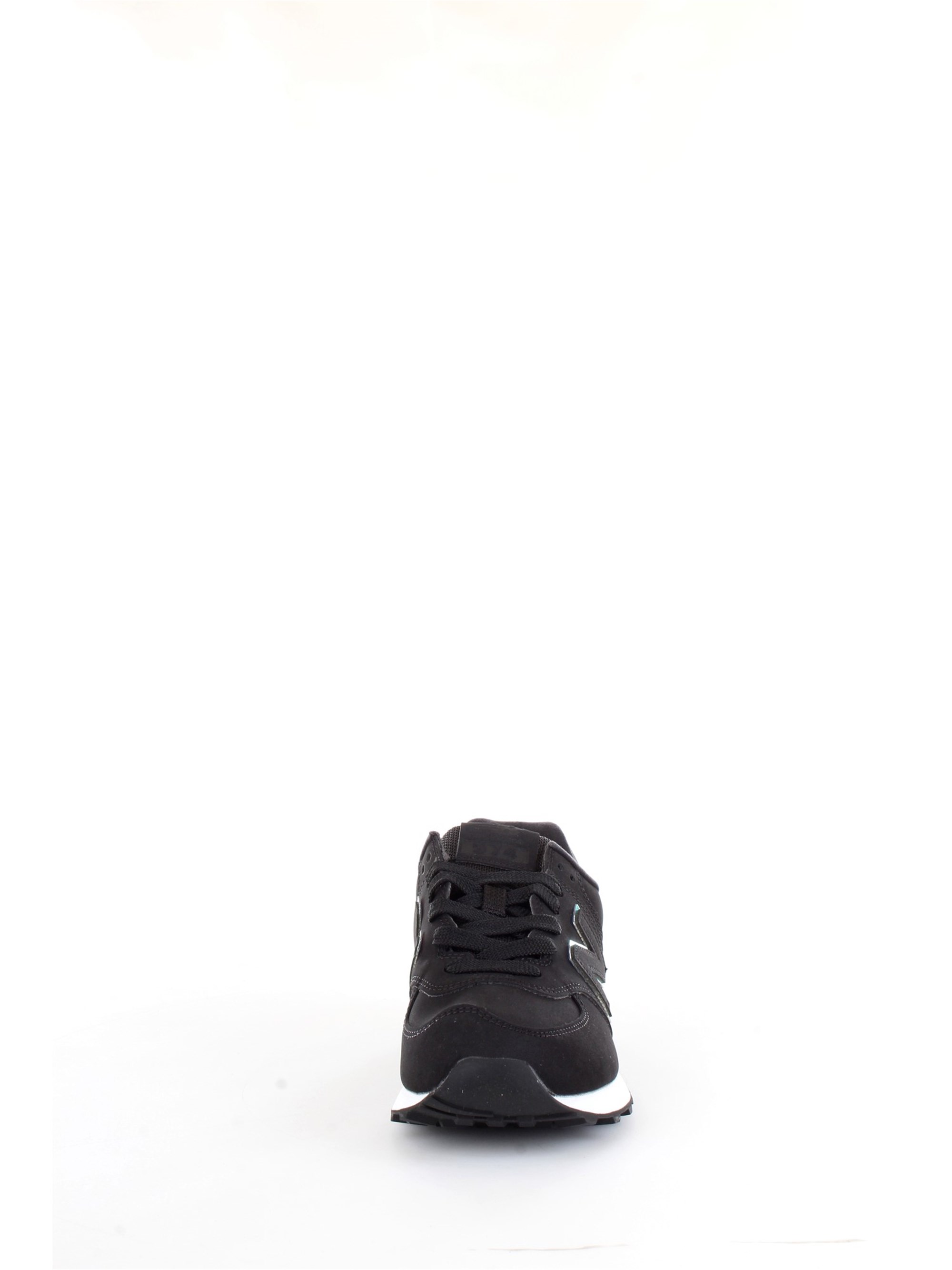 NEW BALANCE WL574 Black Shoes Woman Sneakers NEW BALANCE WL574 Black Shoes Woman Sneakers