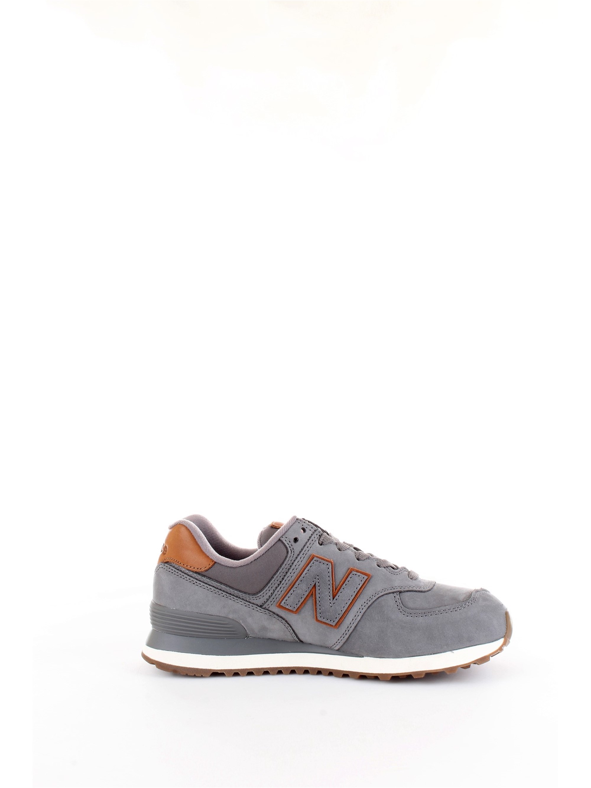 NEW BALANCE ML574NBA Grey Shoes Man Sneakers NEW BALANCE ML574NBA Grey Shoes Man Sneakers