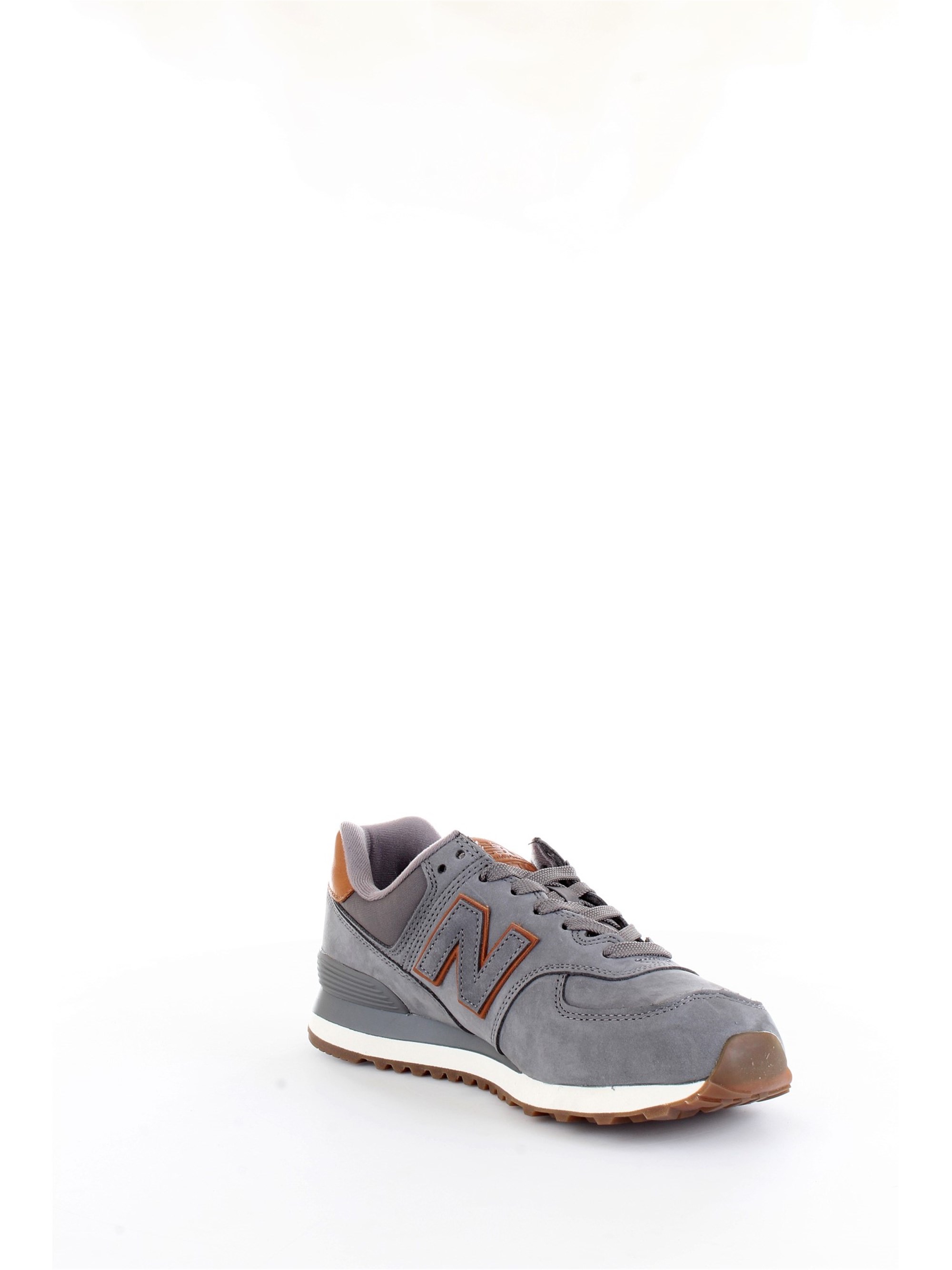 NEW BALANCE ML574NBA Grey Shoes Man Sneakers NEW BALANCE ML574NBA Grey Shoes Man Sneakers