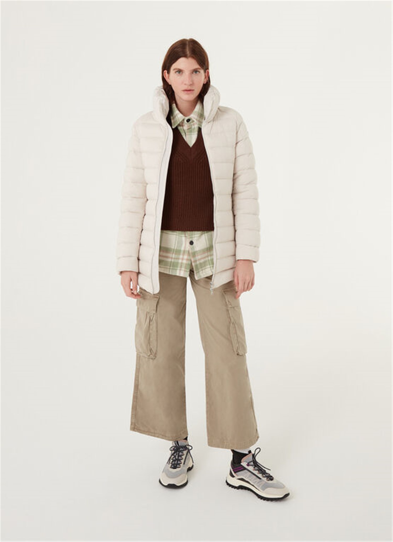 COLMAR ORIGINALS 2240 Beige Abbigliamento Donna Piumino COLMAR ORIGINALS 2240 Beige Abbigliamento Donna Piumino