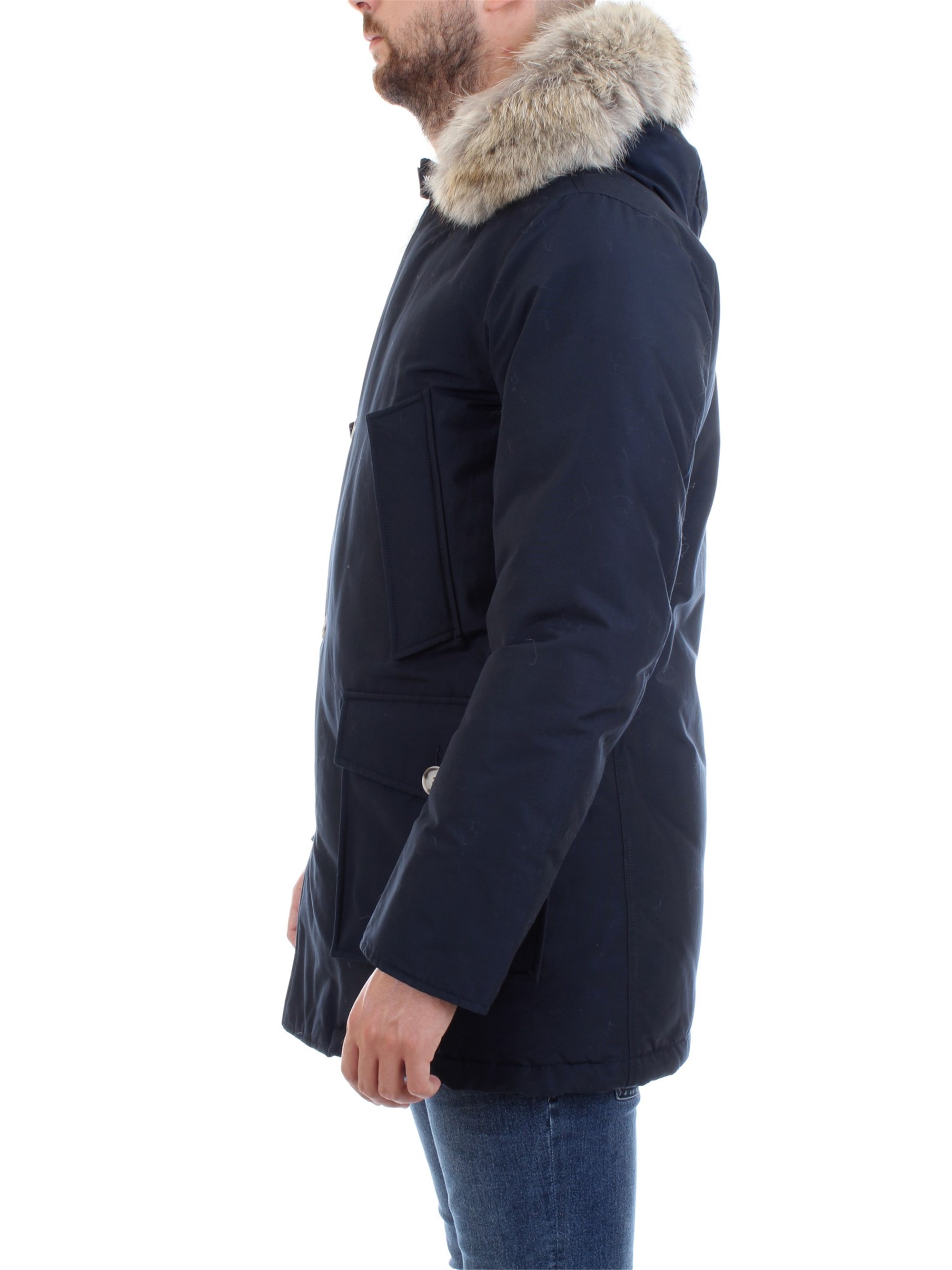 WOOLRICH WOCPS1674 Blue Clothing Man PARKA WOOLRICH WOCPS1674 Blue Clothing Man PARKA
