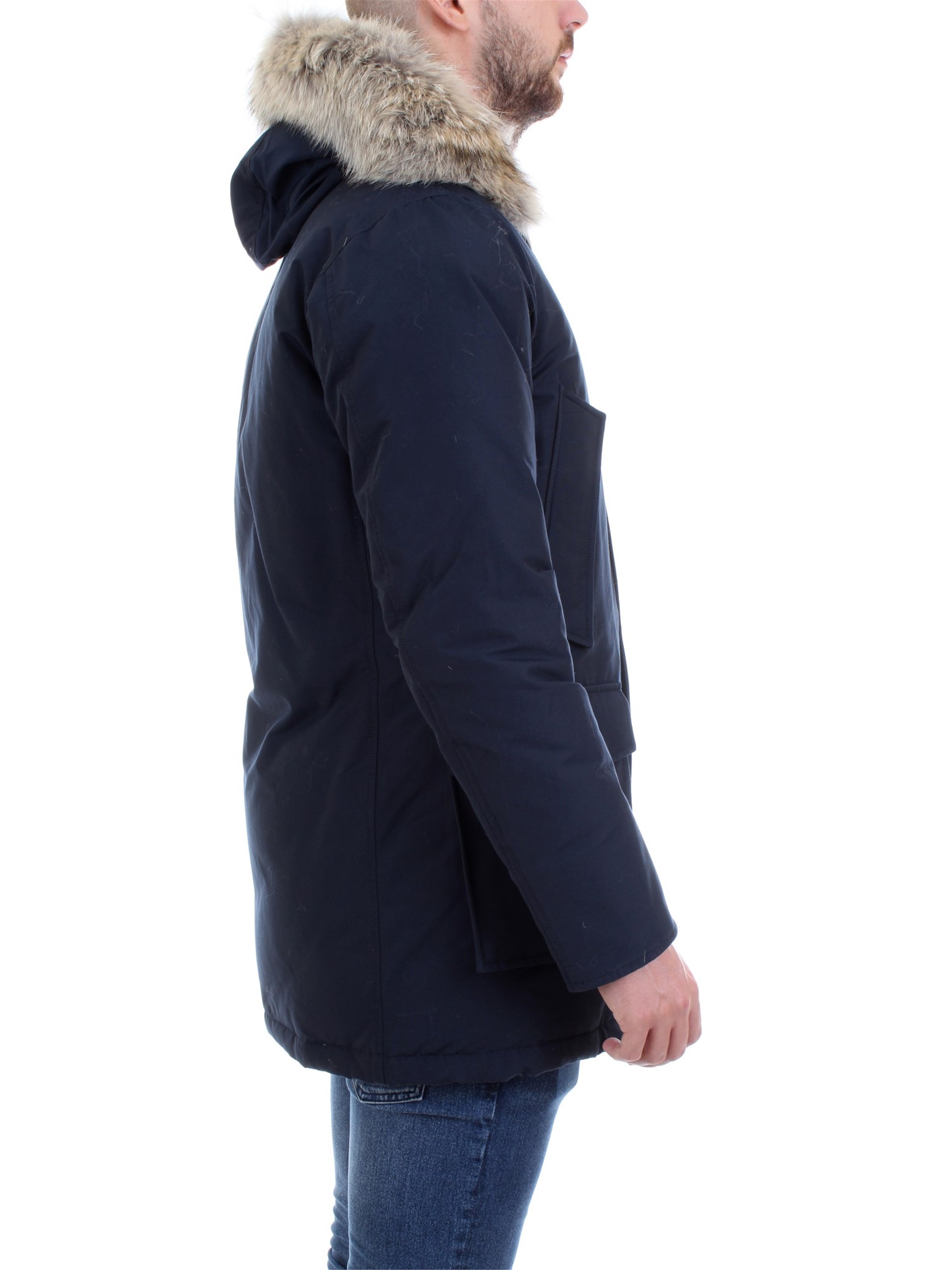 WOOLRICH WOCPS1674 Blue Clothing Man PARKA WOOLRICH WOCPS1674 Blue Clothing Man PARKA