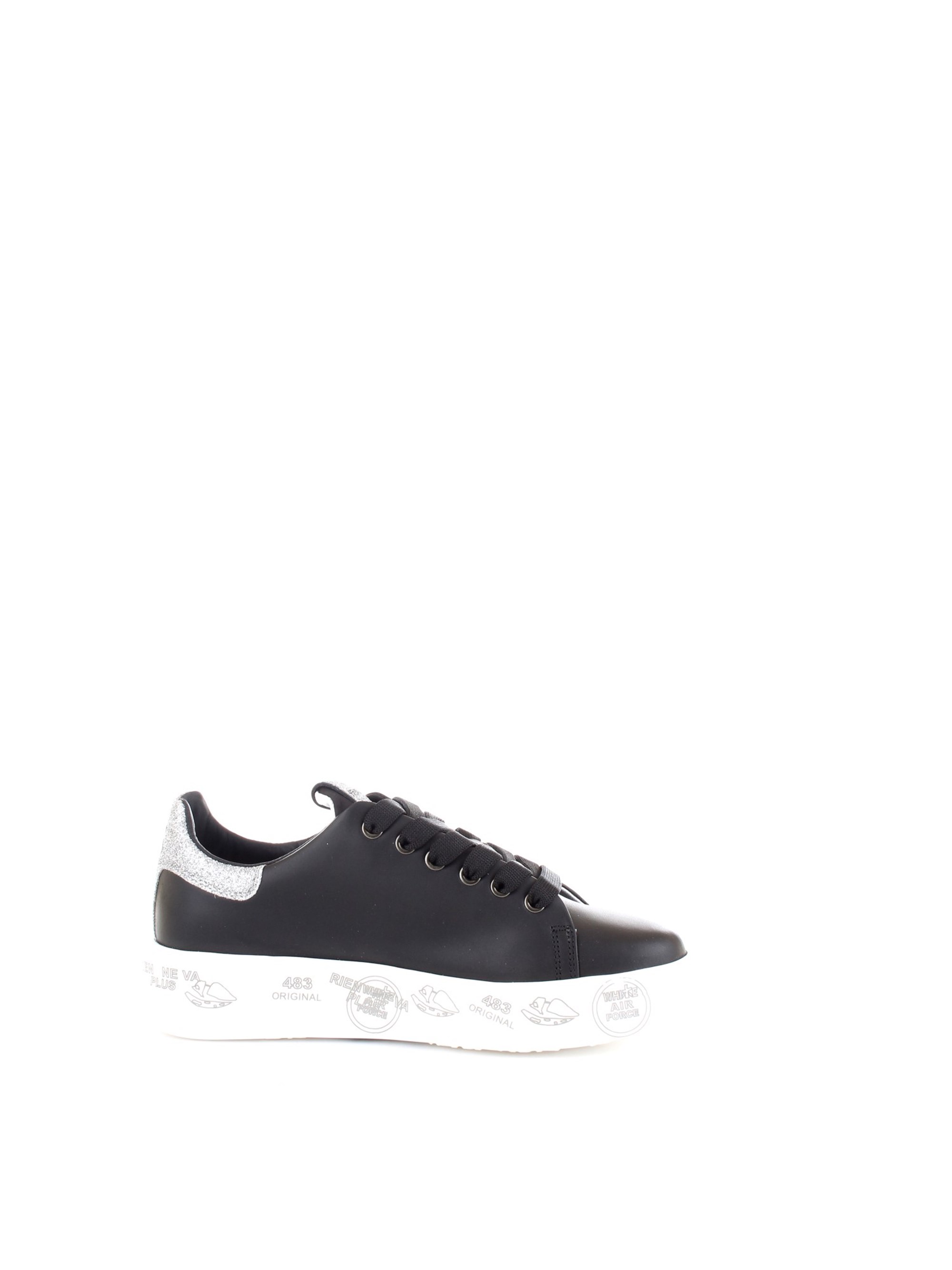 PREMIATA BELLE 4904 Black Shoes Woman Sneakers PREMIATA BELLE 4904 Black Shoes Woman Sneakers