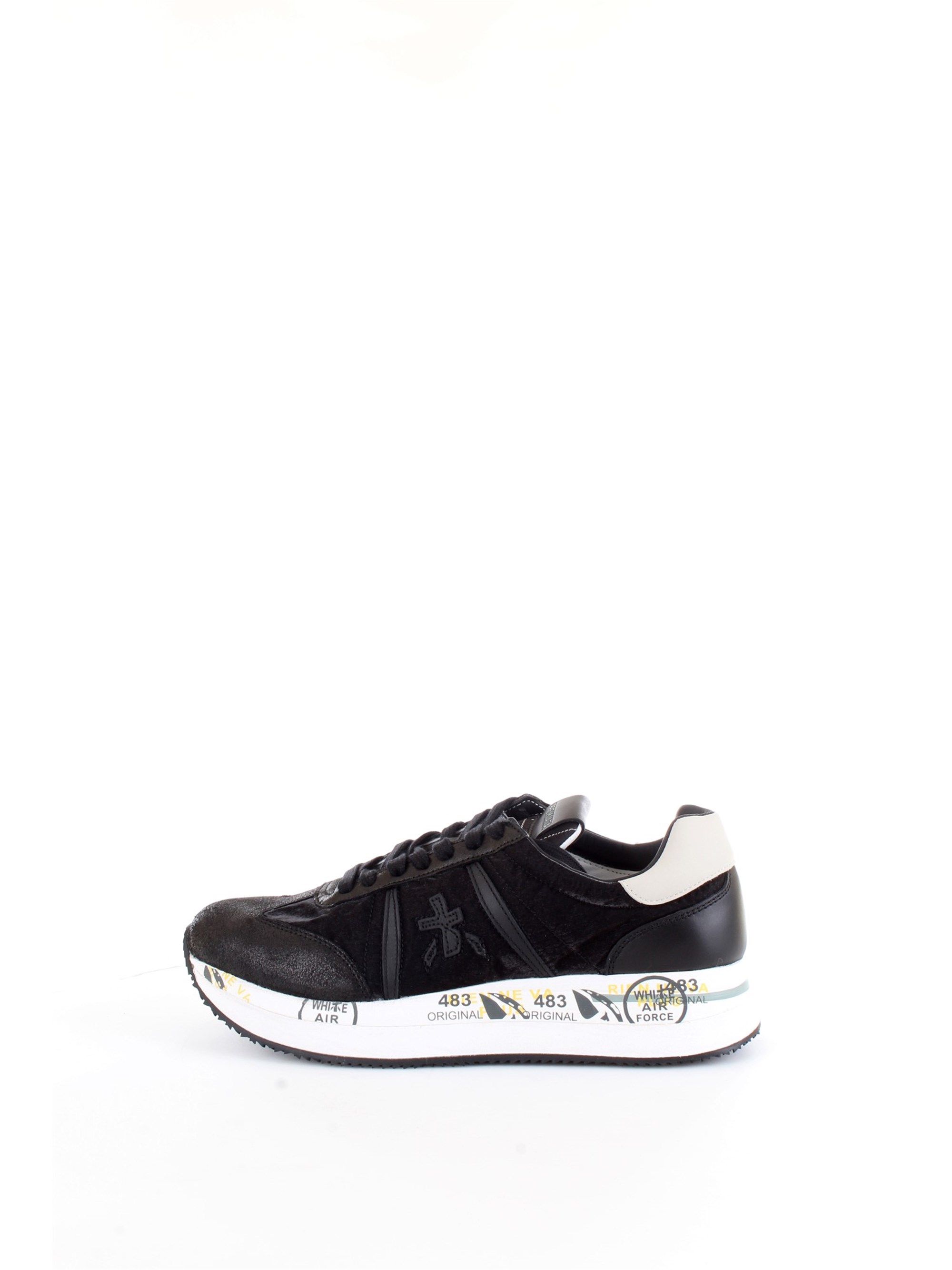PREMIATA CONNY 4821 Black Shoes Woman Sneakers PREMIATA CONNY 4821 Black Shoes Woman Sneakers