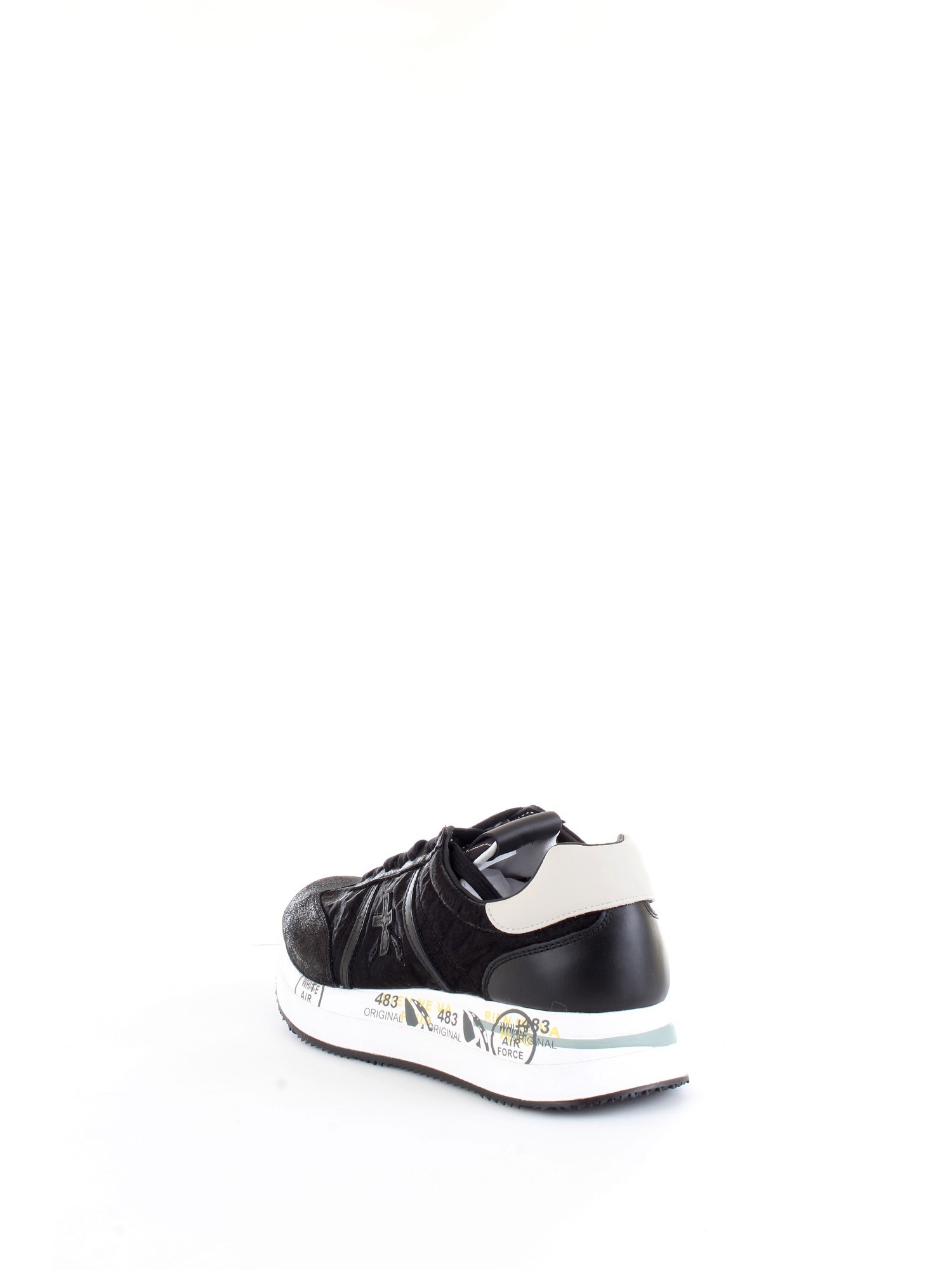 PREMIATA CONNY 4821 Black Shoes Woman Sneakers PREMIATA CONNY 4821 Black Shoes Woman Sneakers