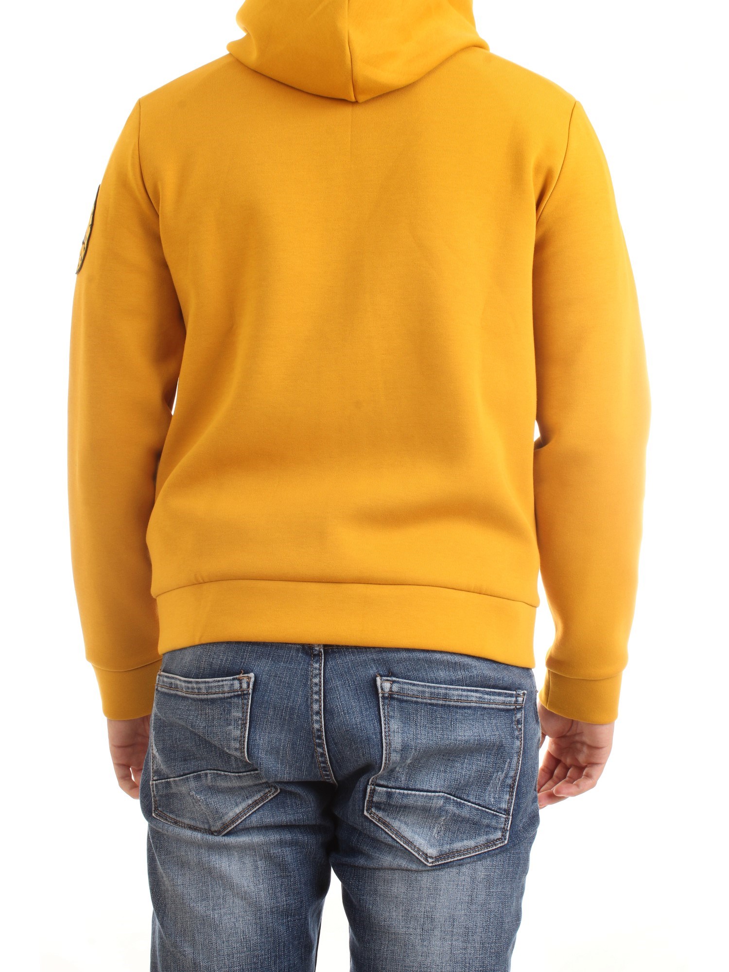 AERONAUTICA MILITARE 202FE1531F413 Yellow Clothing Man Sweater AERONAUTICA MILITARE 202FE1531F413 Yellow Clothing Man Sweater