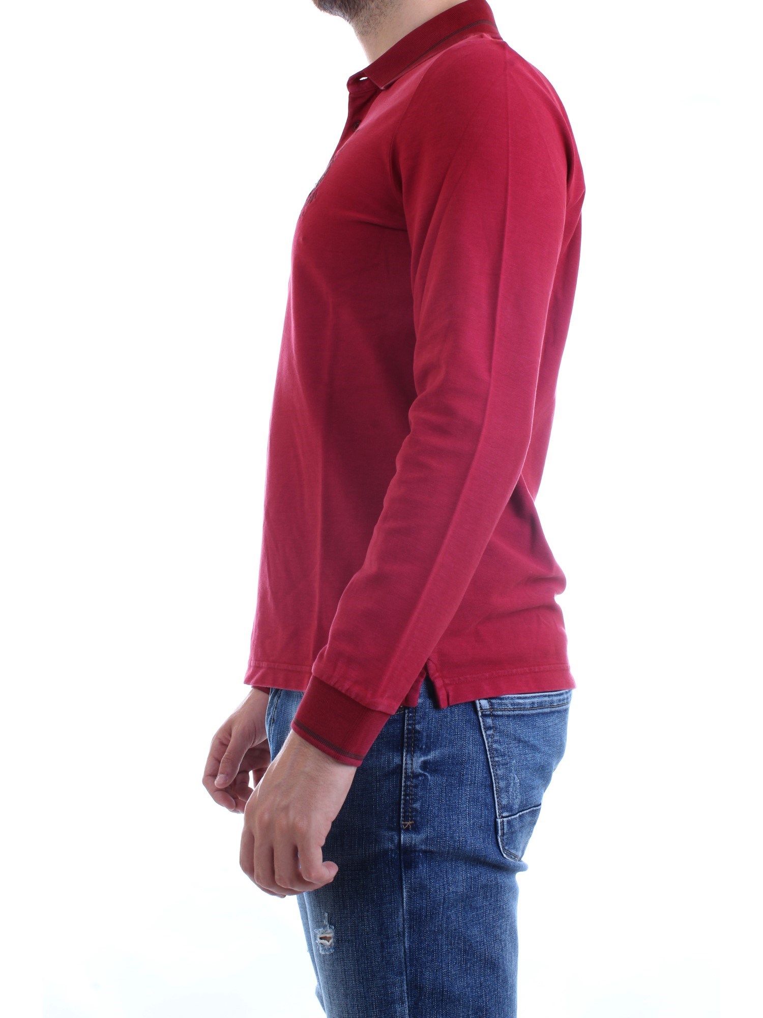 AERONAUTICA MILITARE 202PO1485P144 Bordeaux Clothing Man Polo shirt AERONAUTICA MILITARE 202PO1485P144 Bordeaux Clothing Man Polo shirt